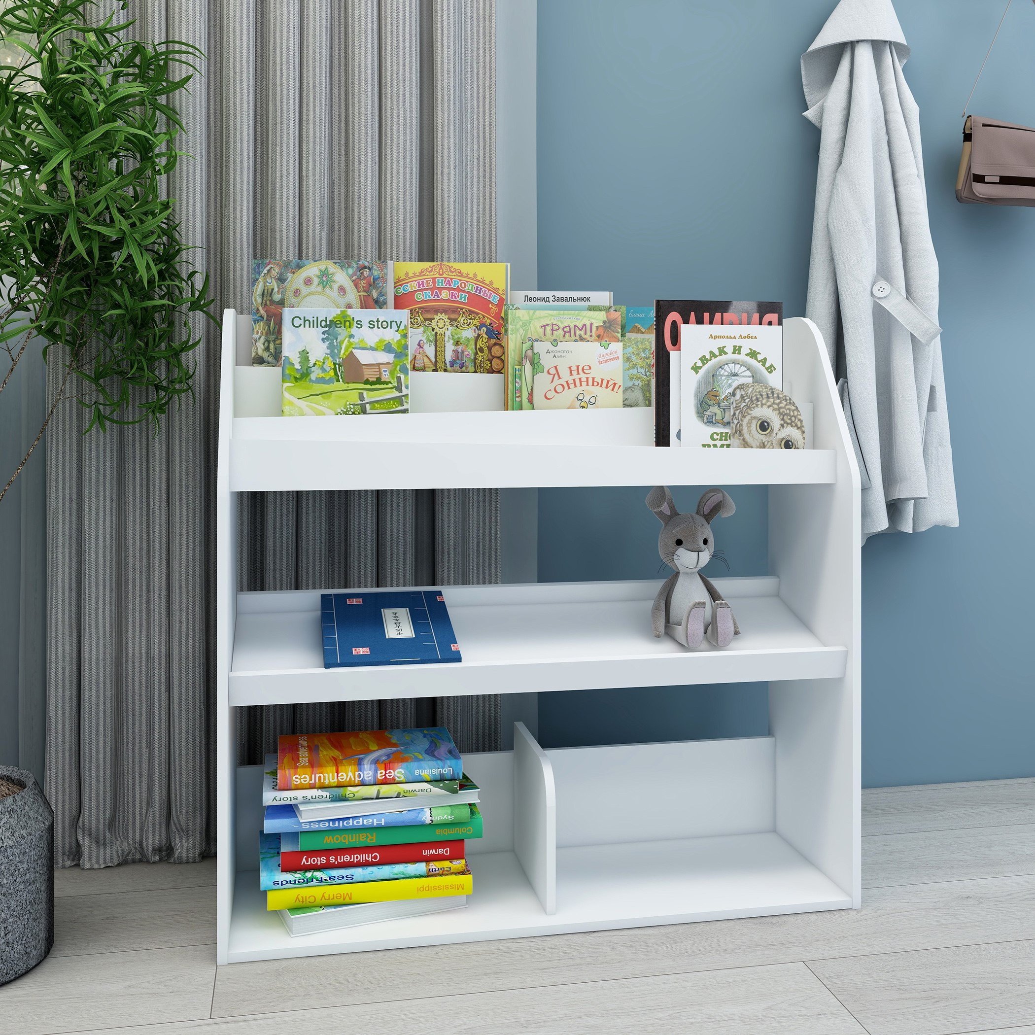 Top kids bookshelf with storage Online Storage Ideas Bookcases Crate Kids Blog