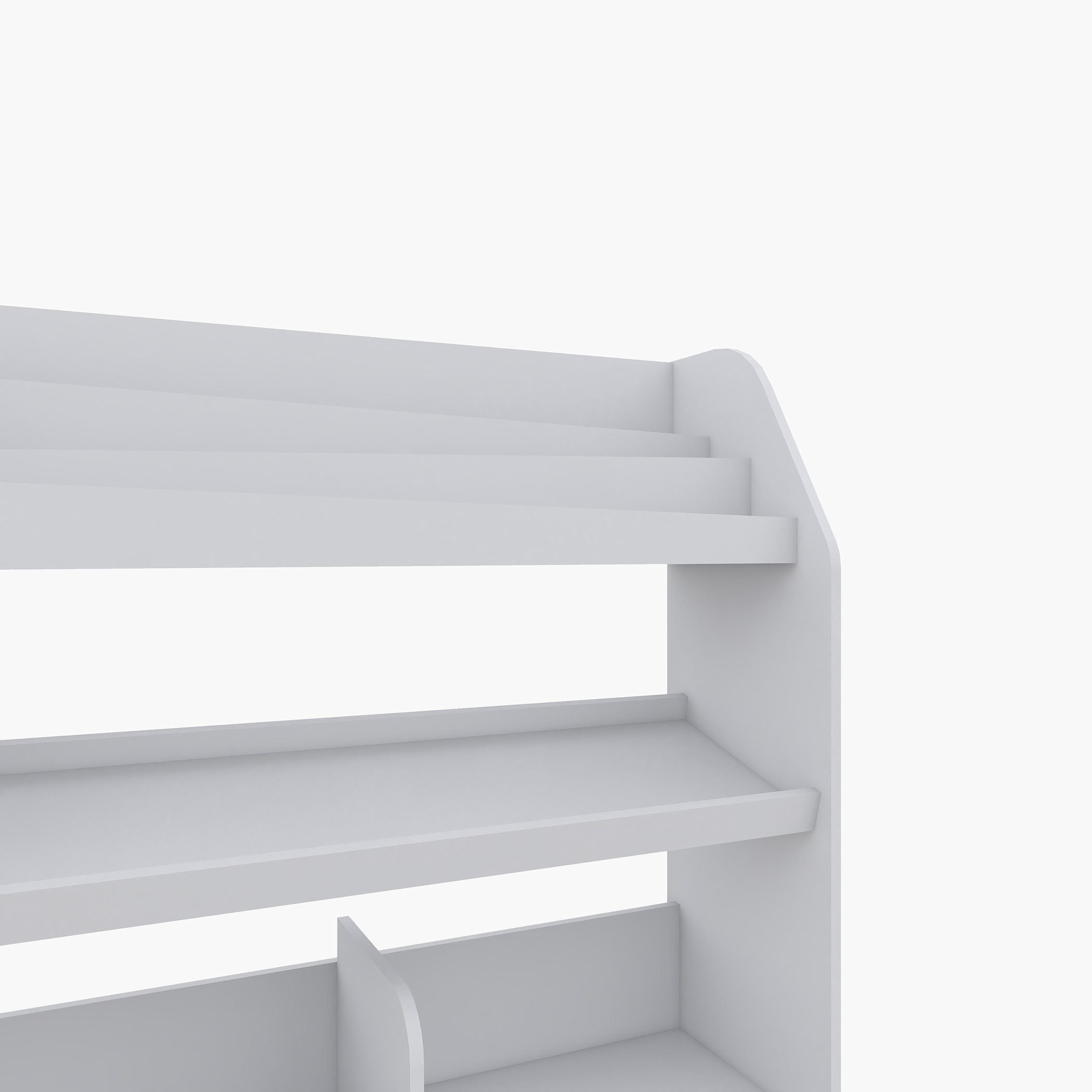 Movo Vanilla Cosmic Kids' Bookcase and Storage Cabinet-hbxfurniture-office-bookcases-image-6