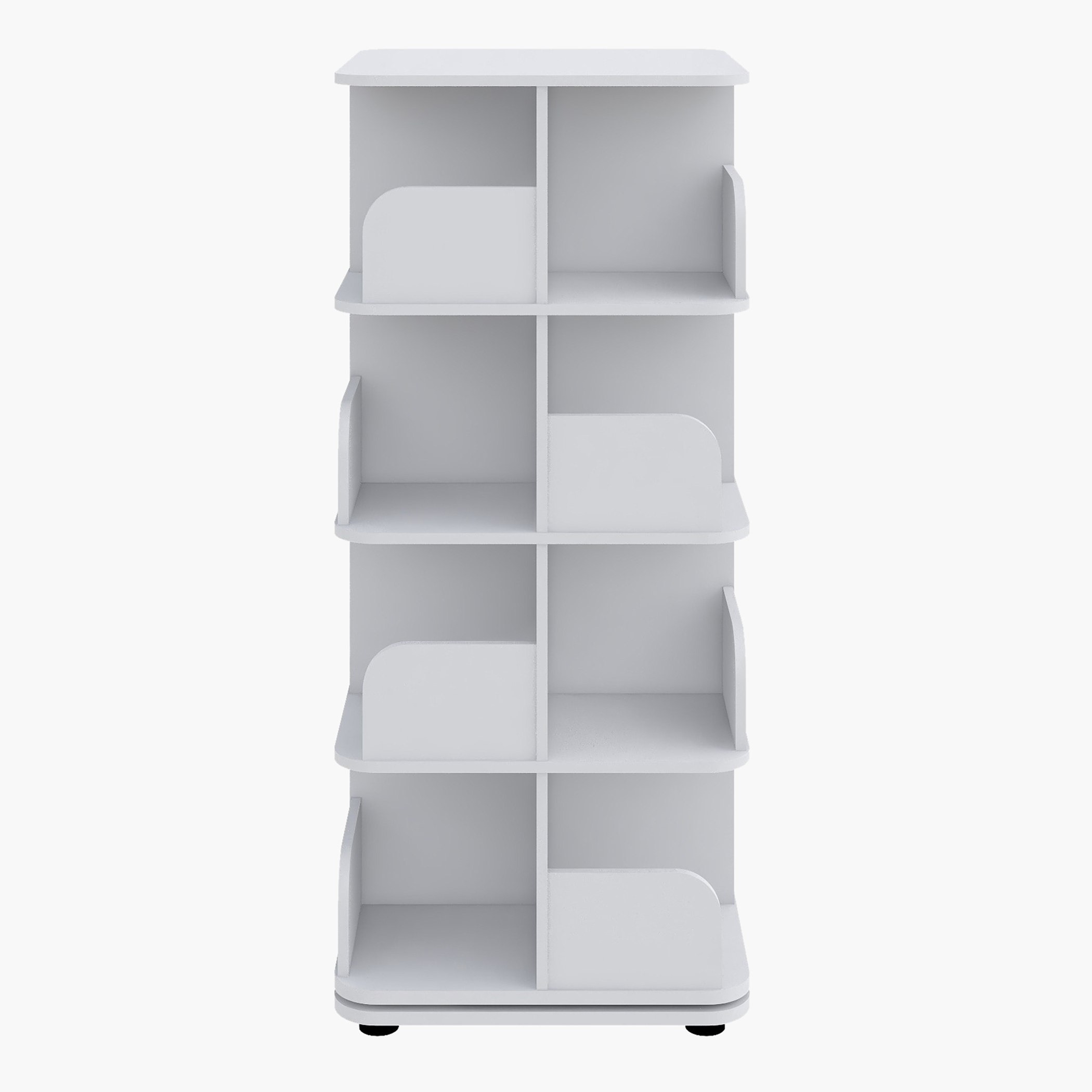 Movo Vanilla Ollie Rotating Bookcase Storage Unit-hbxfurniture-office-bookcases-image-2