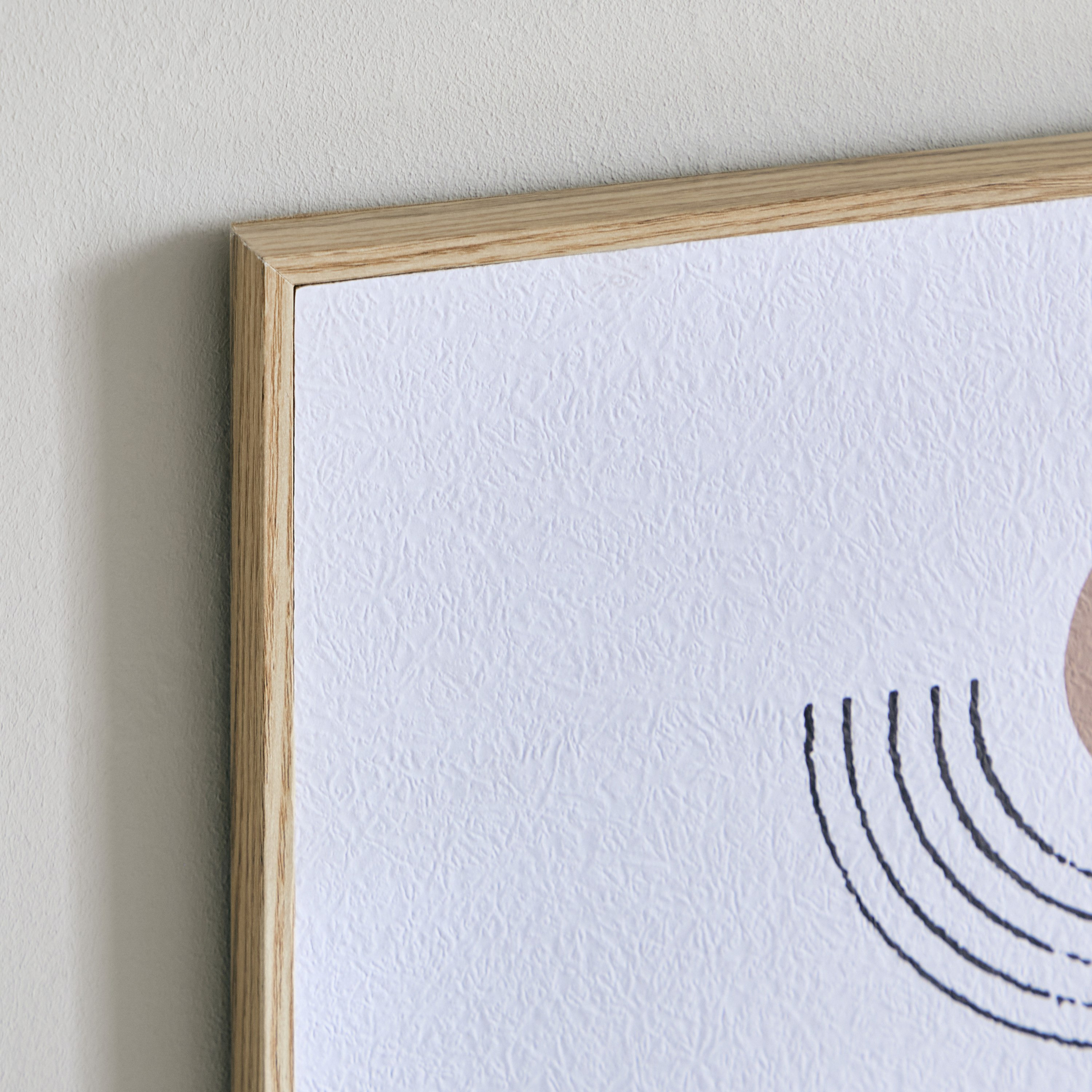 Renata Modern Abstract Wooden Frame Picture - 40x2x50 cm-hbxbedroom-decorandaccessories-photoframes-image-4