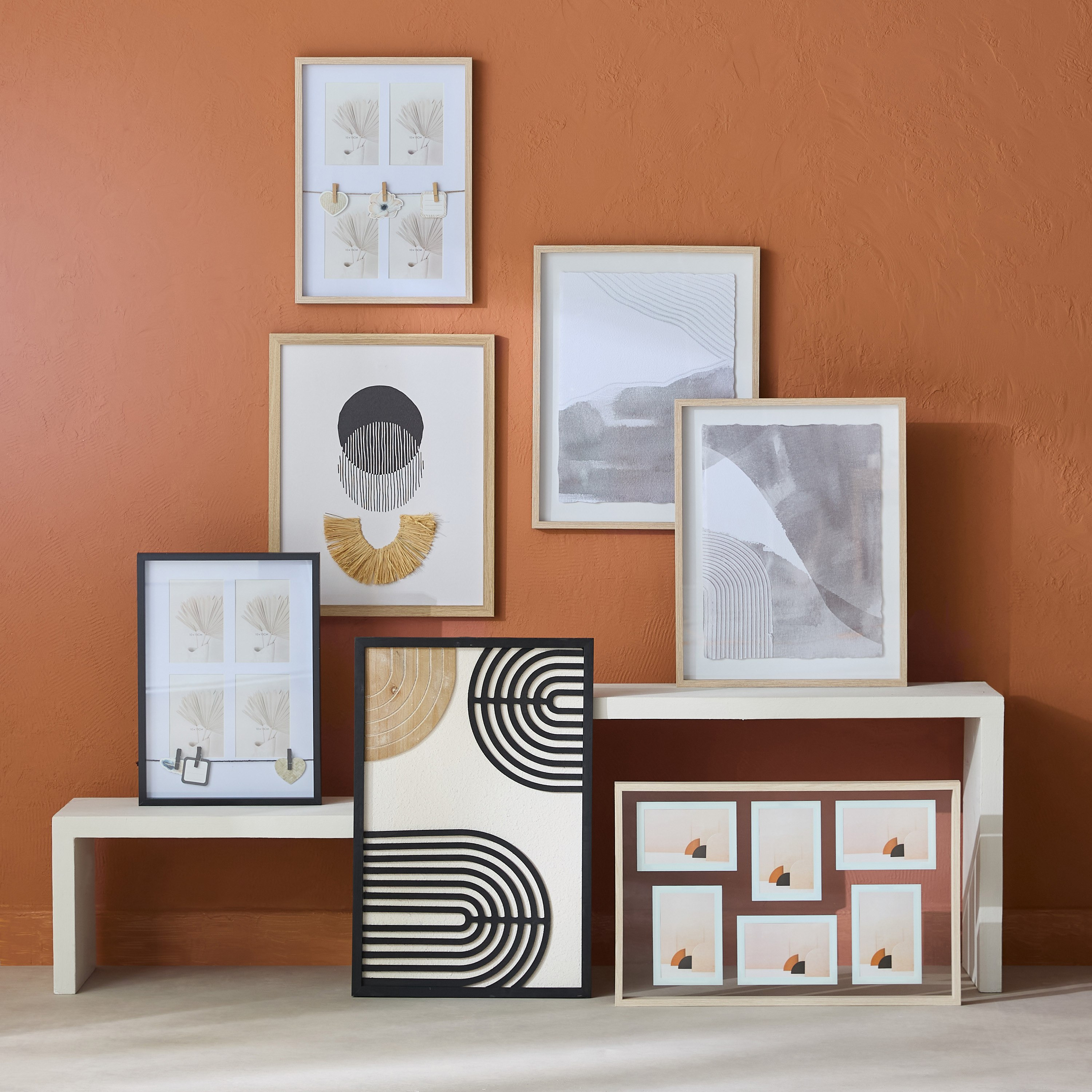 صورة ثلاثية الأبعاد ببرواز خشبي وحلية طبيعية من ريناتا - 40x2x50 سم-hbxbedroom-decorandaccessories-photoframes-image-5