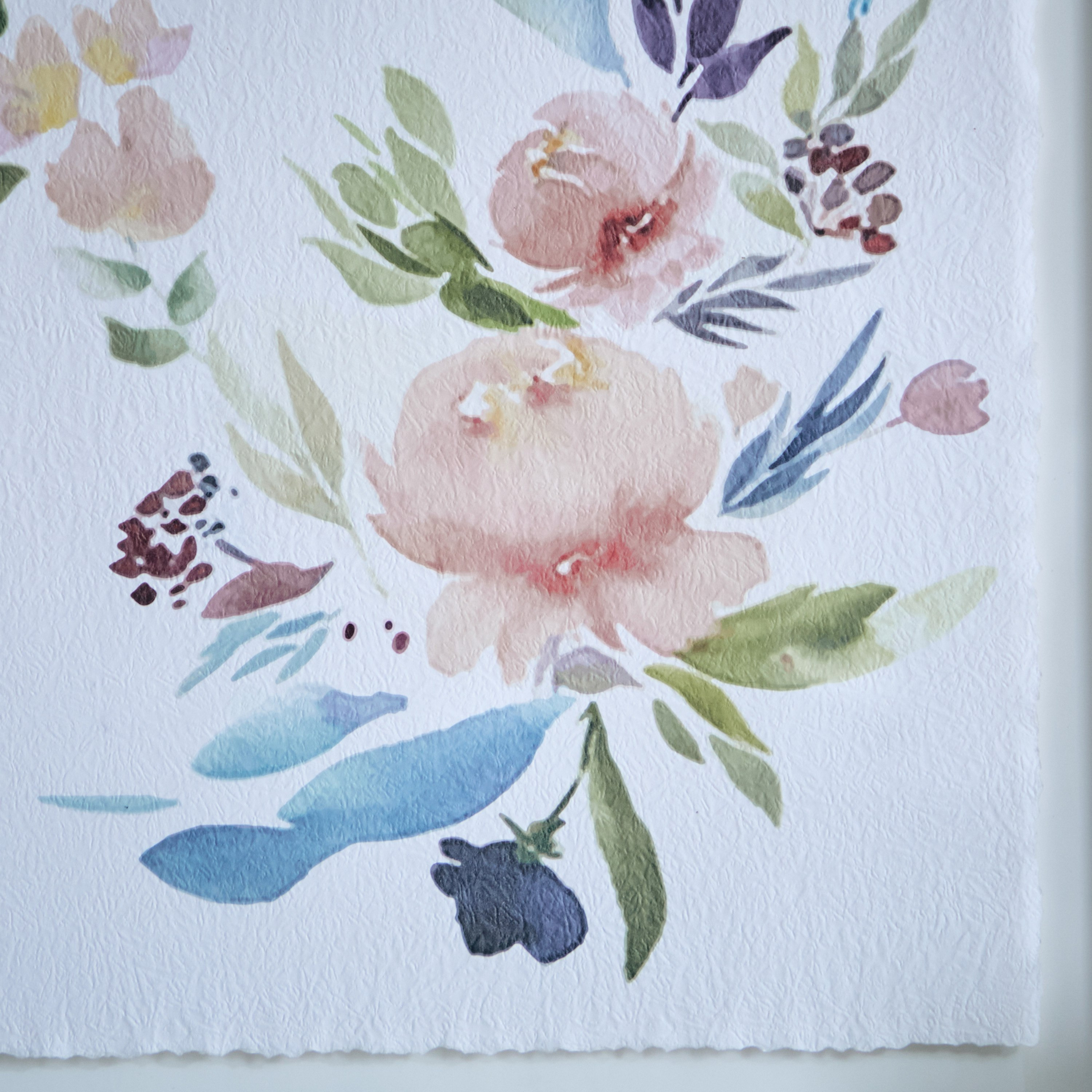 Renata Floral Wooden Frame Picture - 40x27x50 cm-hbxbedroom-decorandaccessories-photoframes-image-3