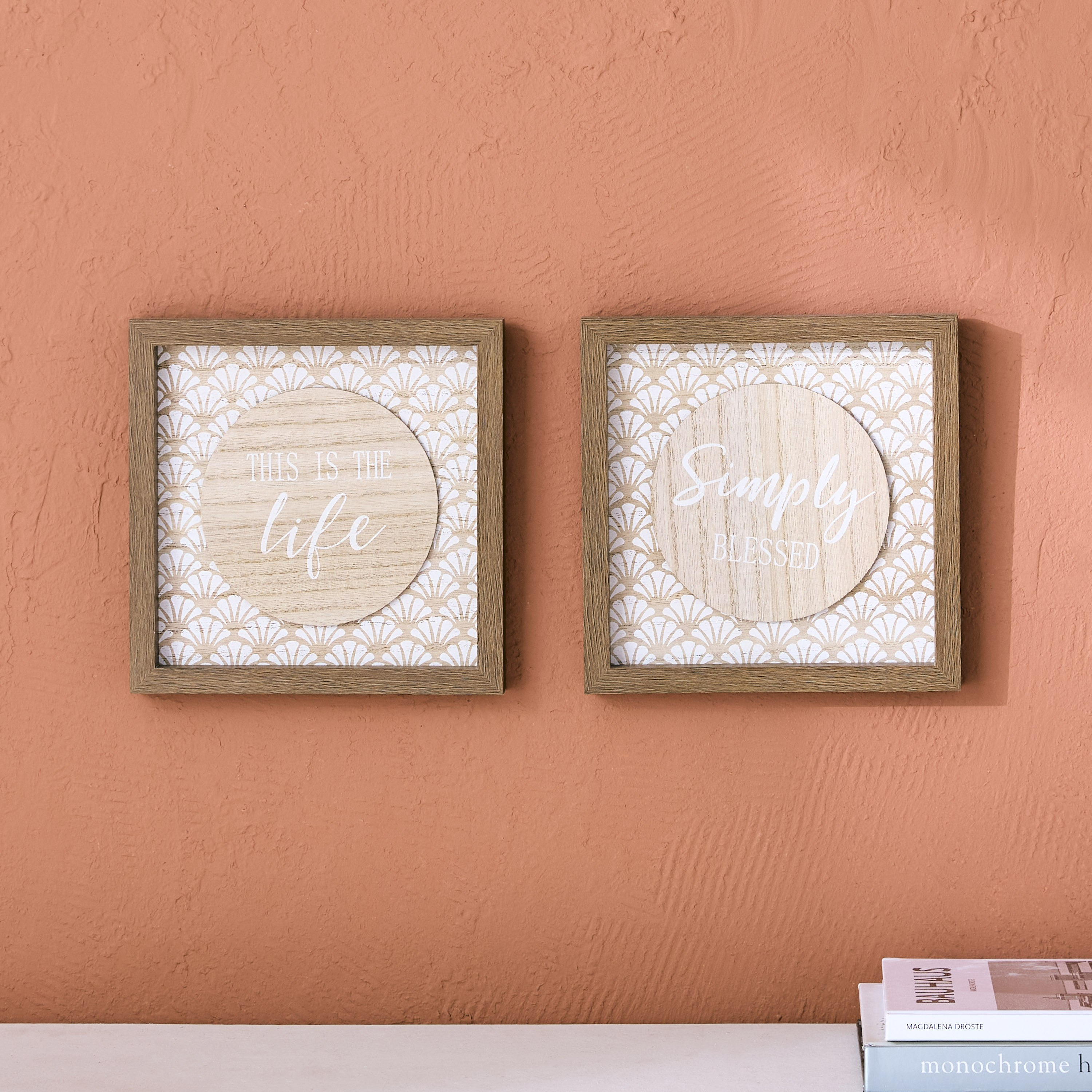 طقم برواز صور من قطعتين من ريناتا- 22x25x22 سم-hbxdiningroom-walldecor-wallart-image-2