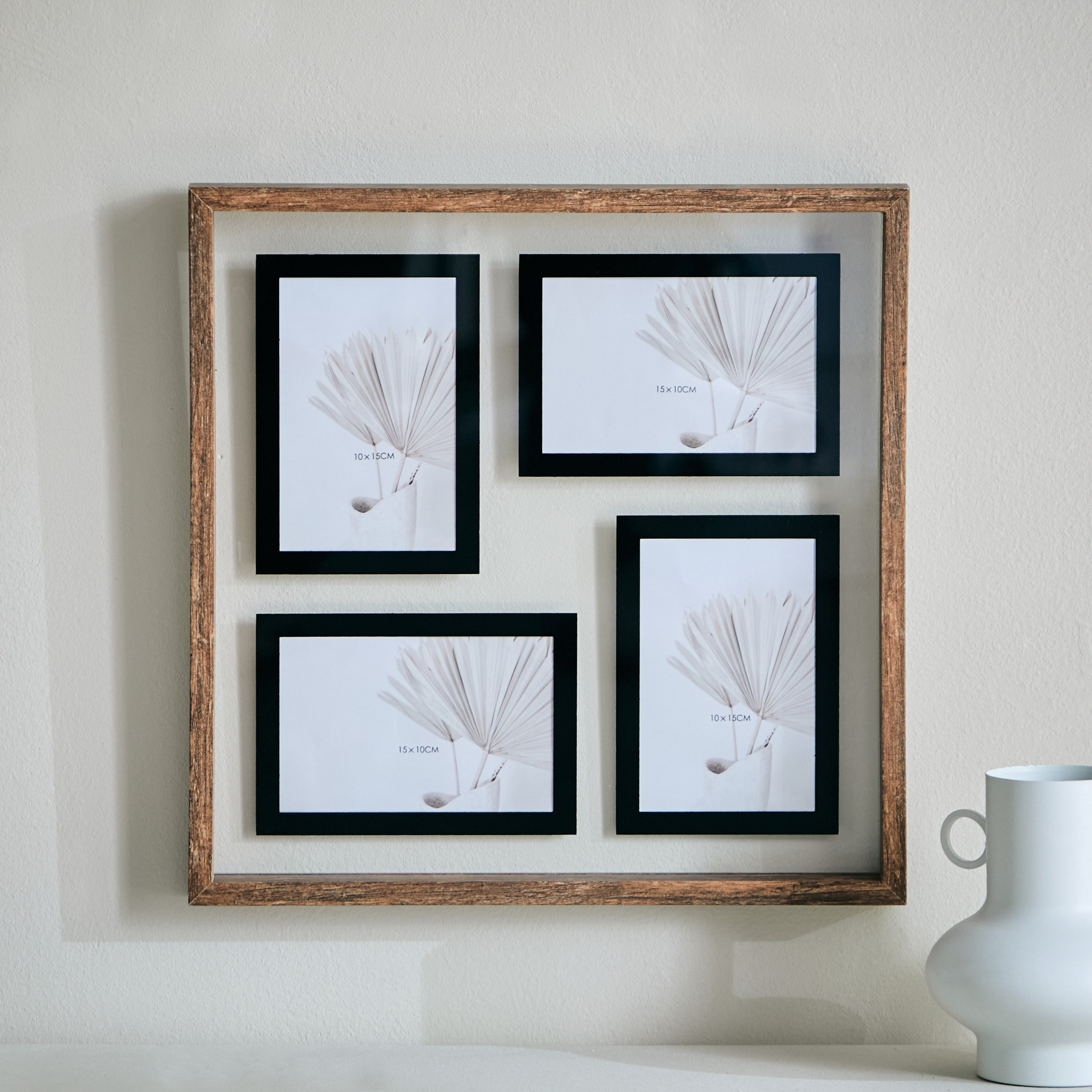 إطار صور متعدد الفتحات من ريناتا - 36x36 سم-hbxbedroom-decorandaccessories-photoframes-image-2