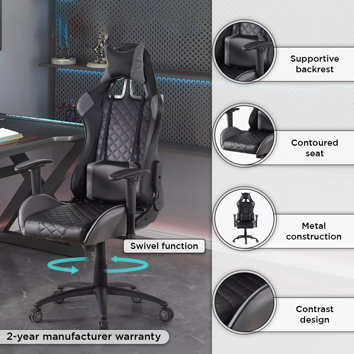 كرسي ألعاب من زيون-hbxfurniture-kidsroom-studychairs-image-4