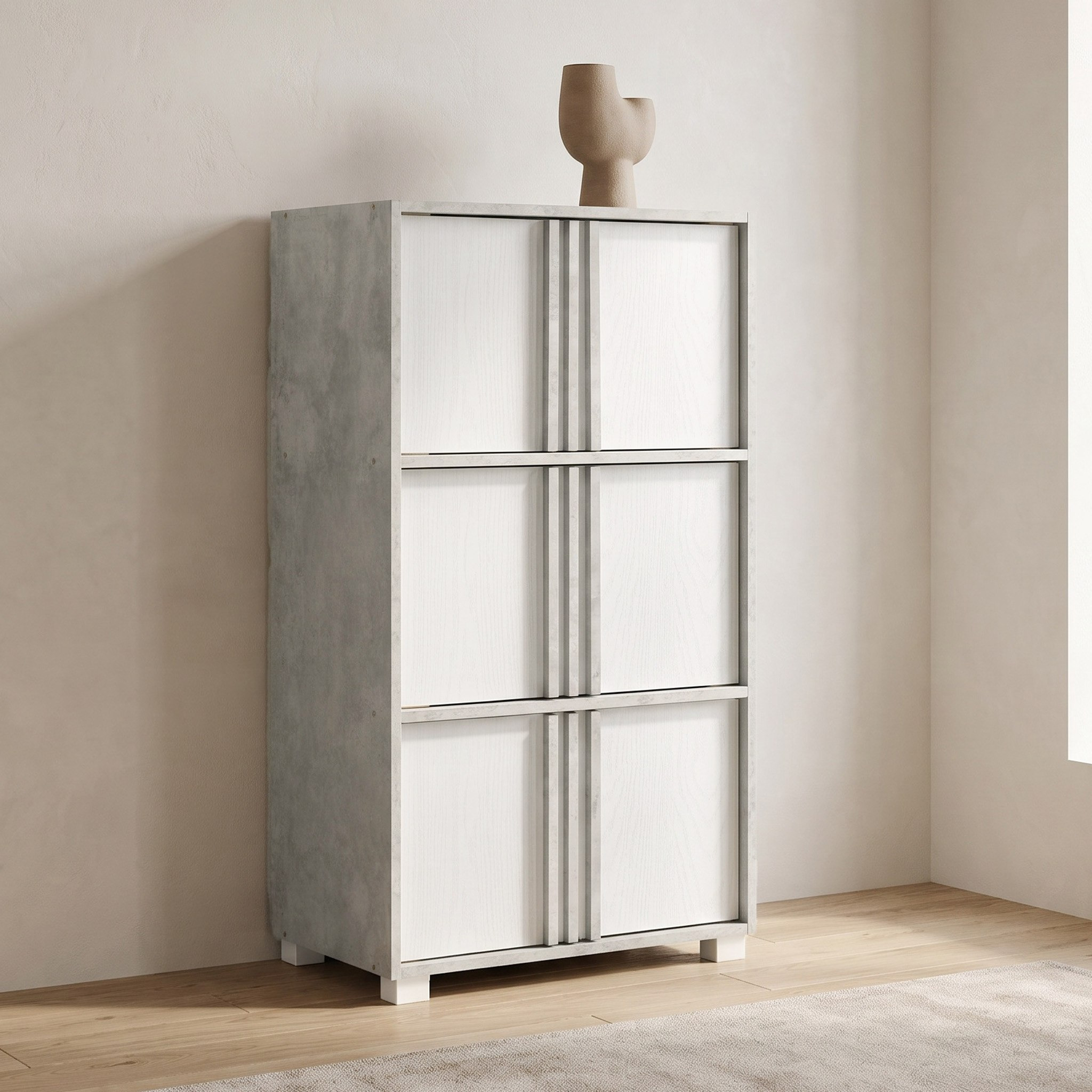 وحدة تخزين 6 أبواب متعددة الاستخدامات من ألفورد أسبن-hbxfurniture-office-bookcases-image-1