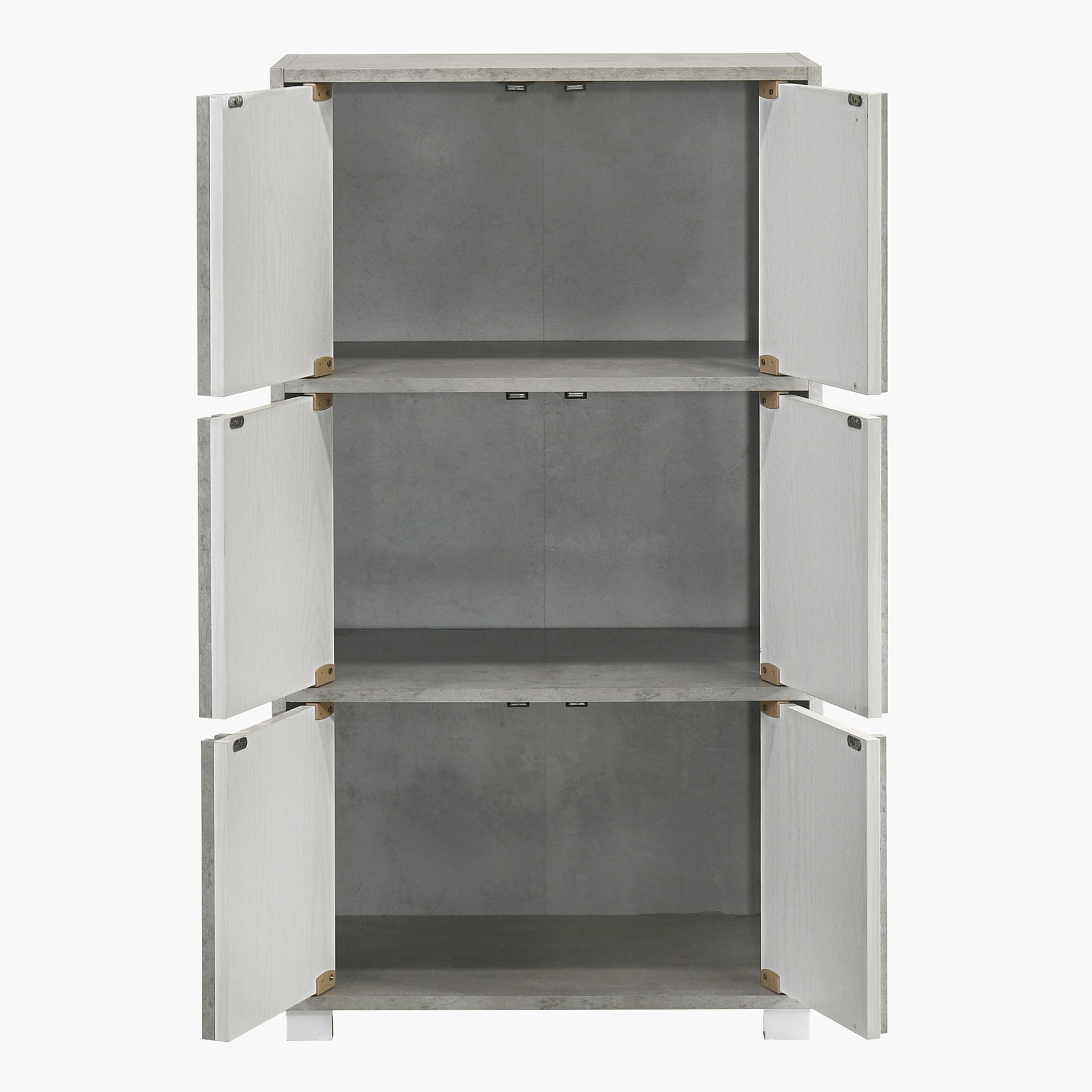 وحدة تخزين 6 أبواب متعددة الاستخدامات من ألفورد أسبن-hbxfurniture-office-bookcases-image-6