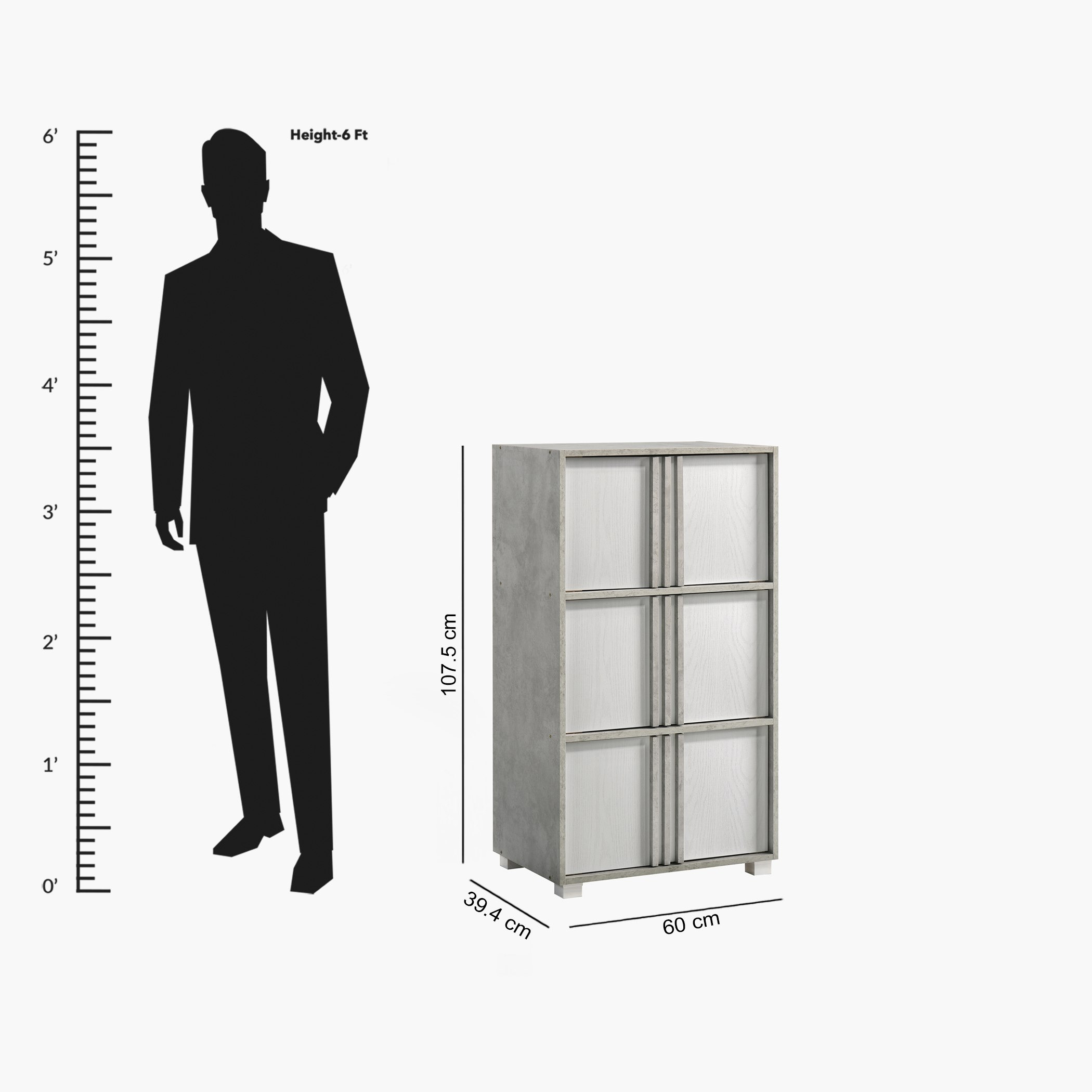 وحدة تخزين 6 أبواب متعددة الاستخدامات من ألفورد أسبن-hbxfurniture-office-bookcases-image-8