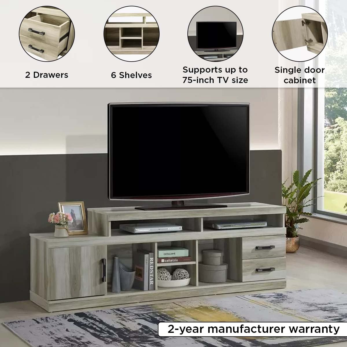 Vice 1.8 Metre High TV Unit for TVs up to 75 inches-hbxlivingroom-mediaunitsandstorage-tvunits-image-13