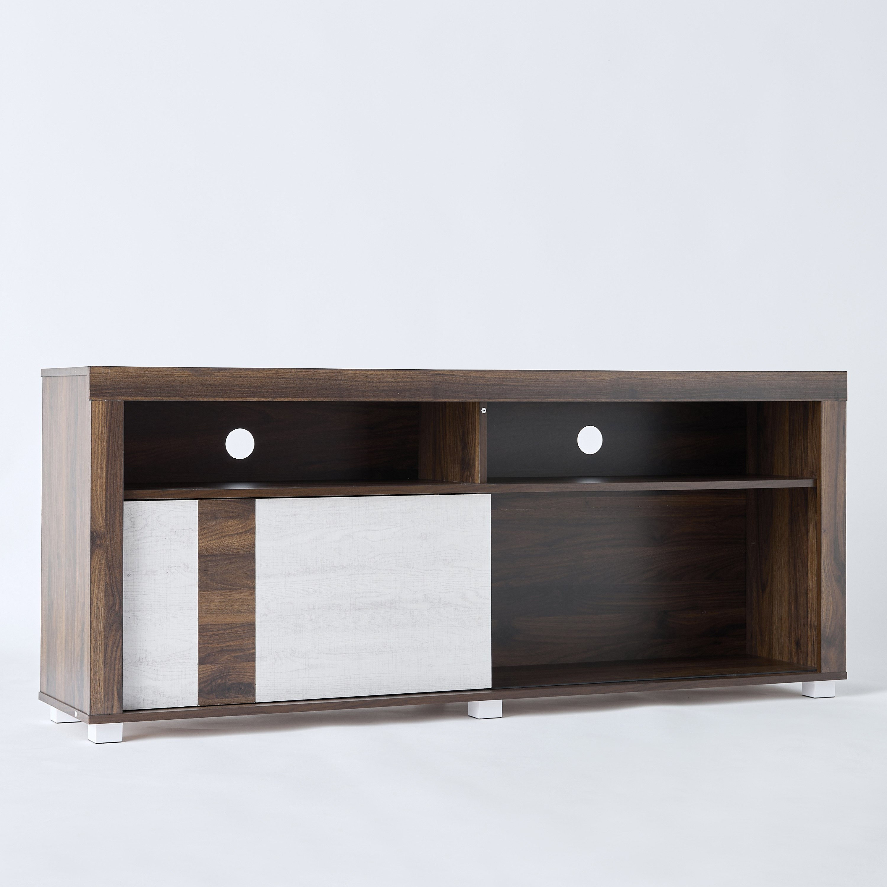 وحدة تلفزيون مرتفعة حتى 70 بوصة 1.6 متر بباب انزلاقي من إيكو-hbxlivingroom-mediaunitsandstorage-tvunits-image-8