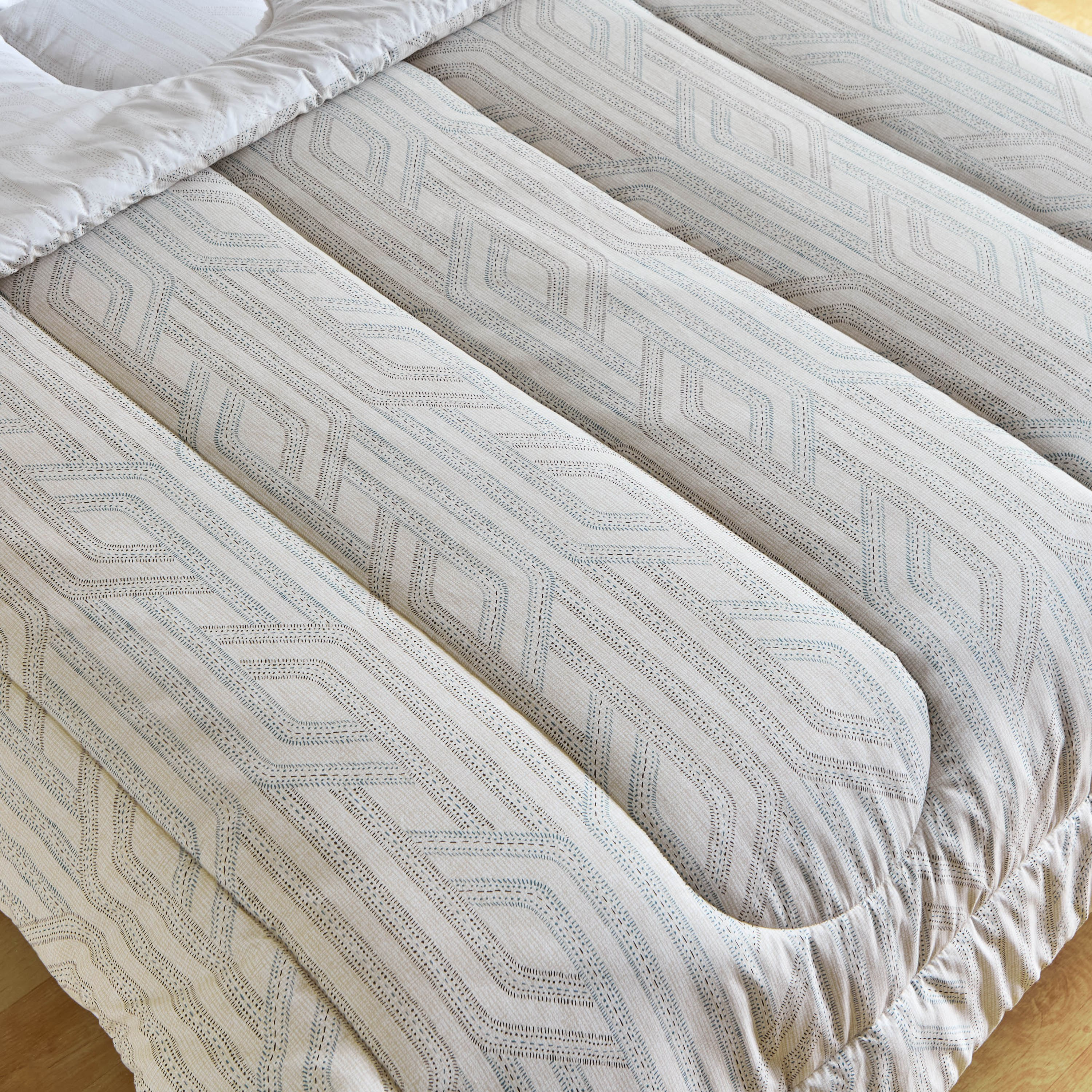 طقم لحاف توين قطن بطبعات 5 قطع بيثال من فالنسيا - 160x220 سم-hbxhomeware-hbxbedroom-image-4