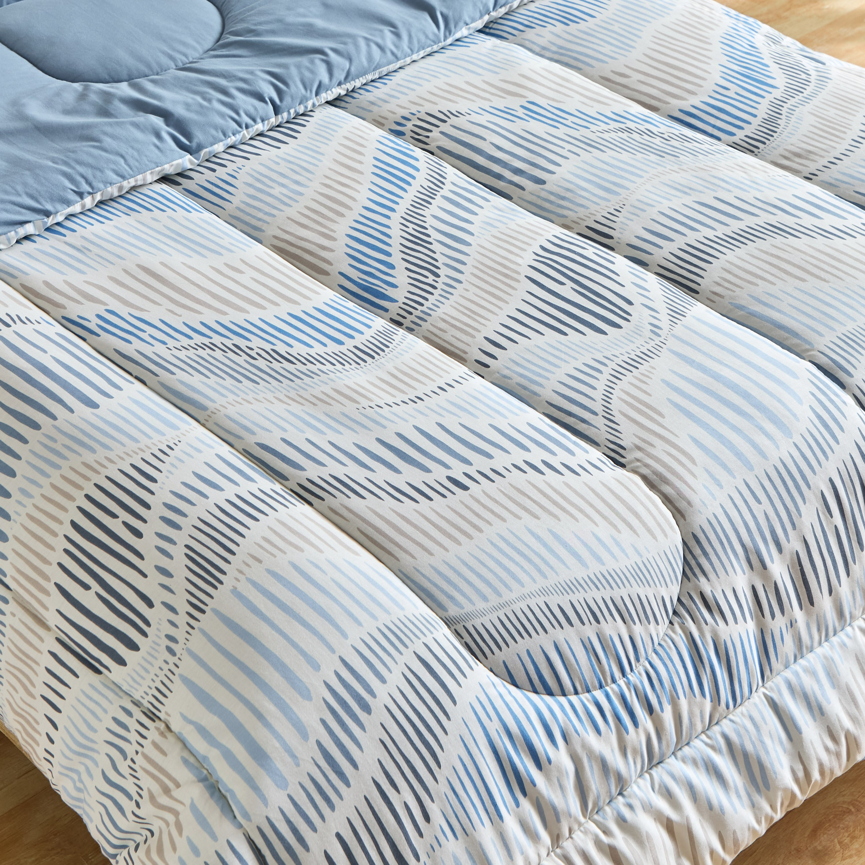 طقم لحاف توين قطن بطبعات 5 قطع سارون من فالنسيا - 160x220 سم-hbxhomeware-hbxbedroom-image-4