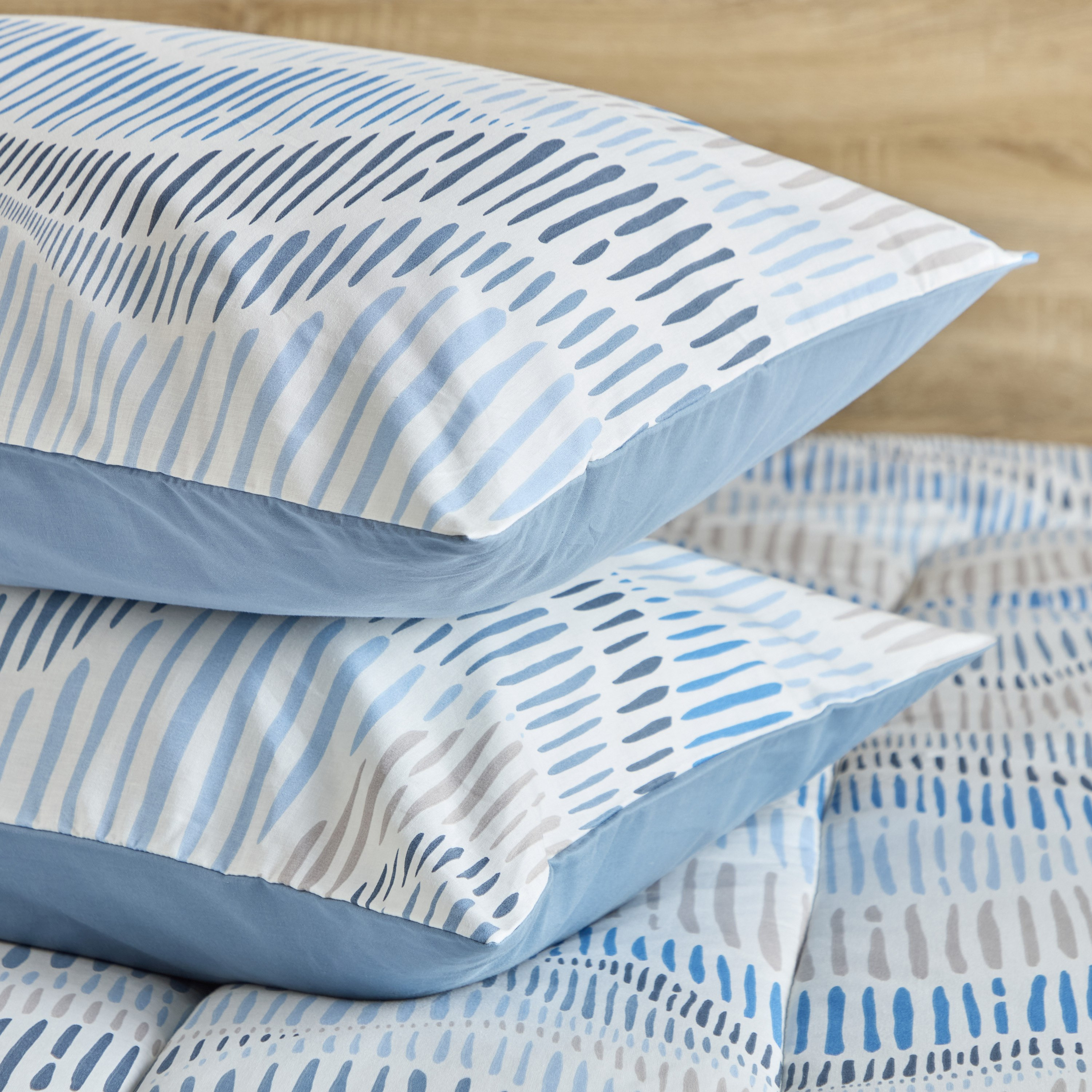 طقم لحاف توين قطن بطبعات 5 قطع سارون من فالنسيا - 160x220 سم-hbxhomeware-hbxbedroom-image-7