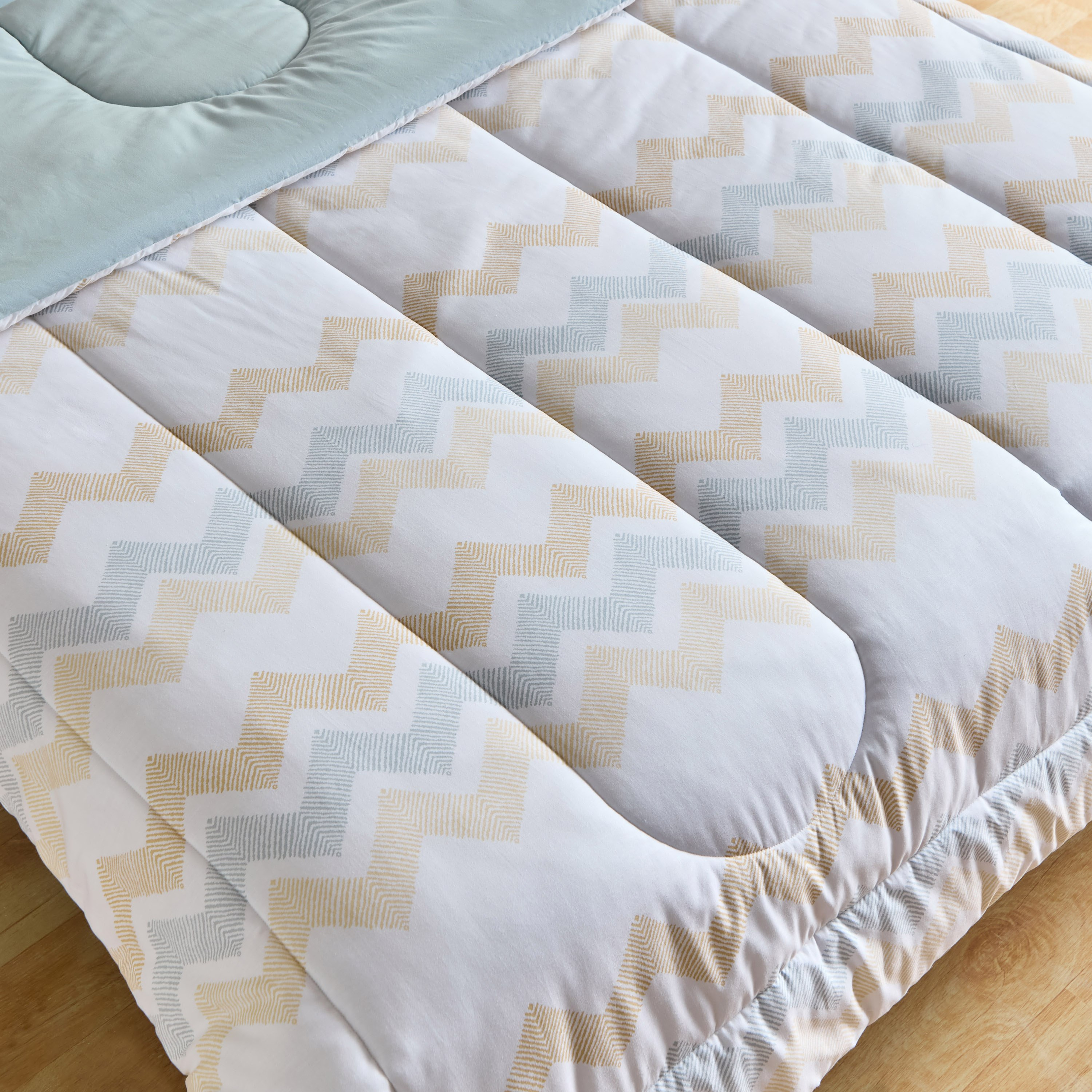Valencia Brits 5-Piece Cotton BIAB Printed Twin Comforter Set - 160x220 cm-hbxhomeware-hbxbedroom-image-4