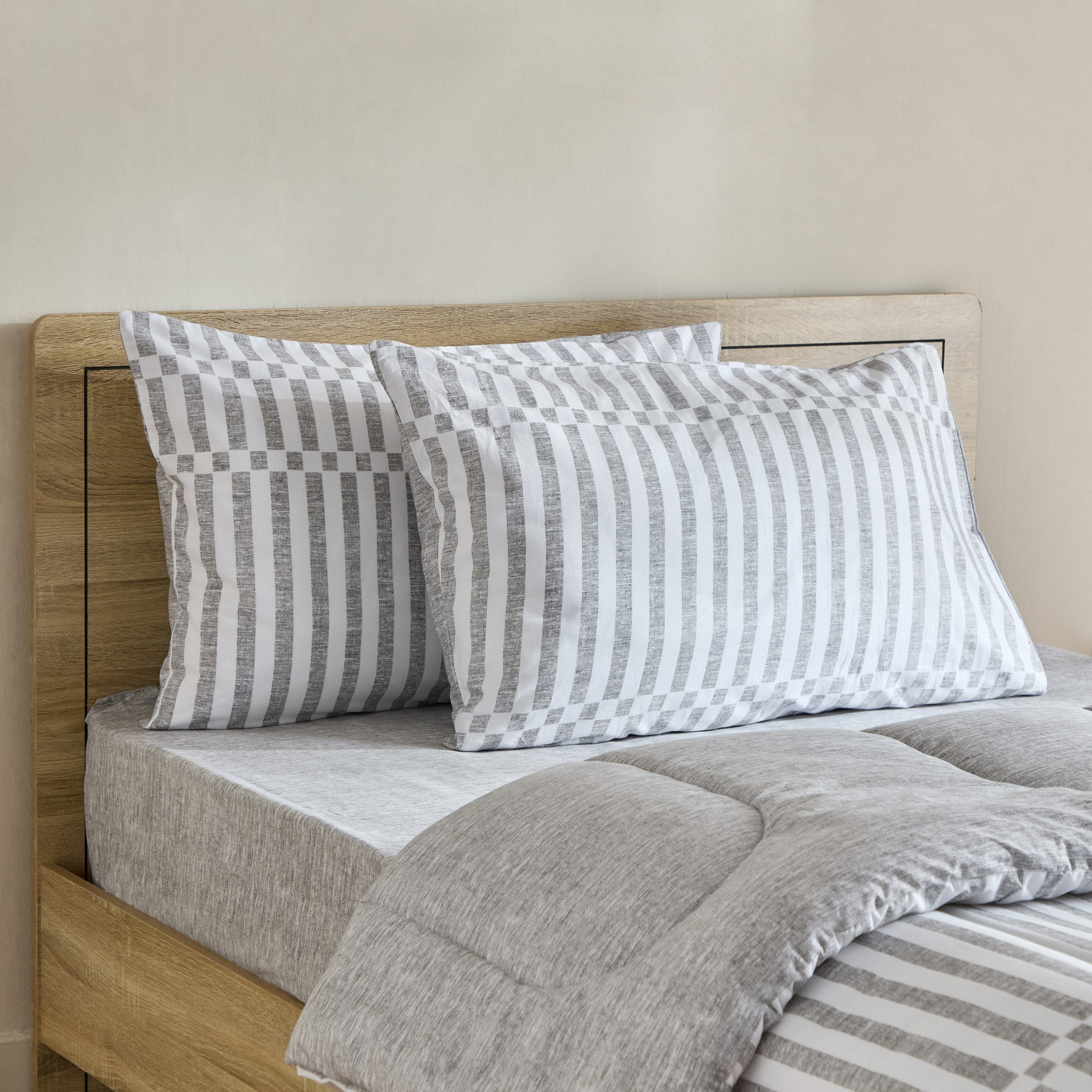 Madison Soweto 3-Piece Printed Cotton Twin Comforter Set - 160x220 cm-hbxhomeware-hbxbedroom-image-1