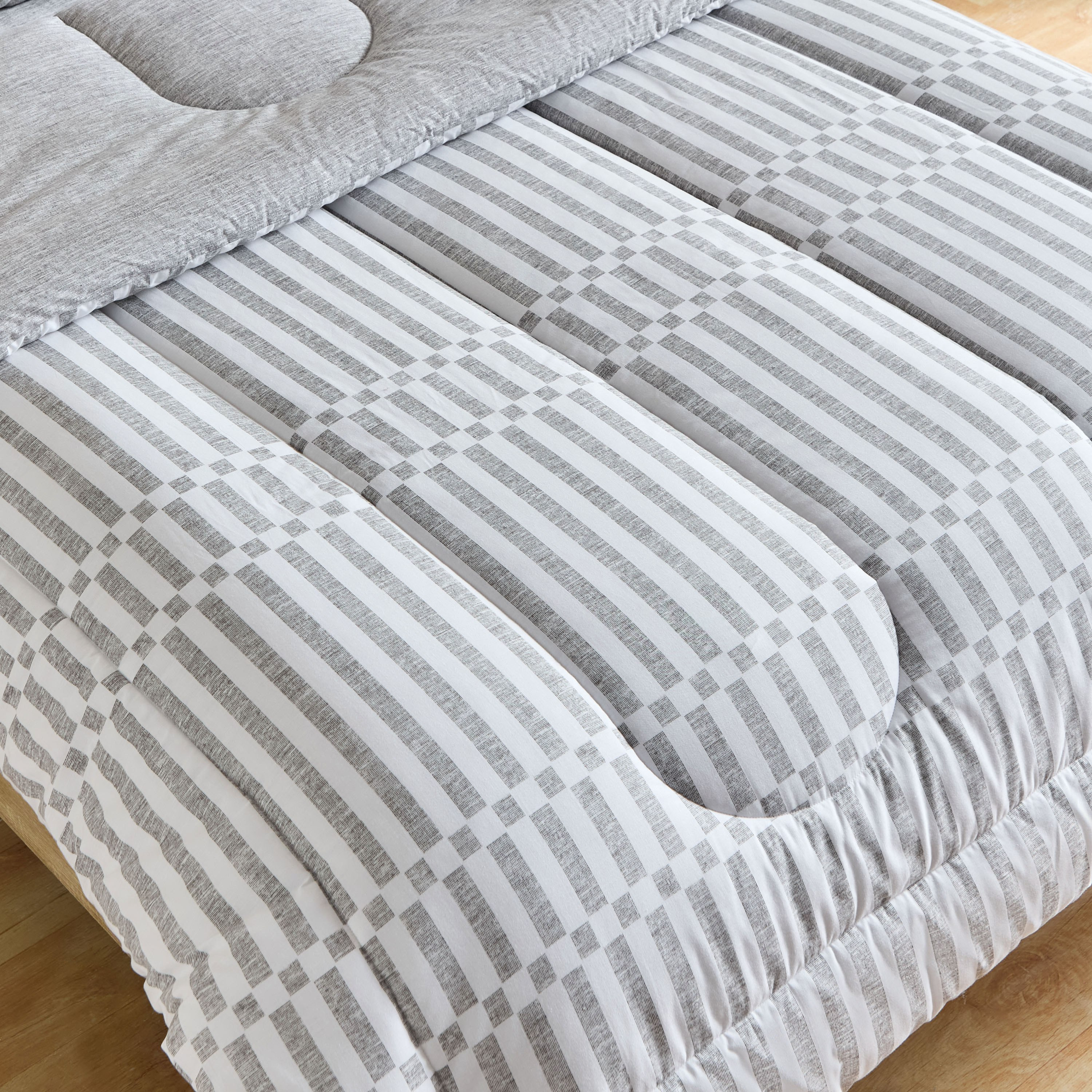 Madison Soweto 3-Piece Printed Cotton Twin Comforter Set - 160x220 cm-hbxhomeware-hbxbedroom-image-4