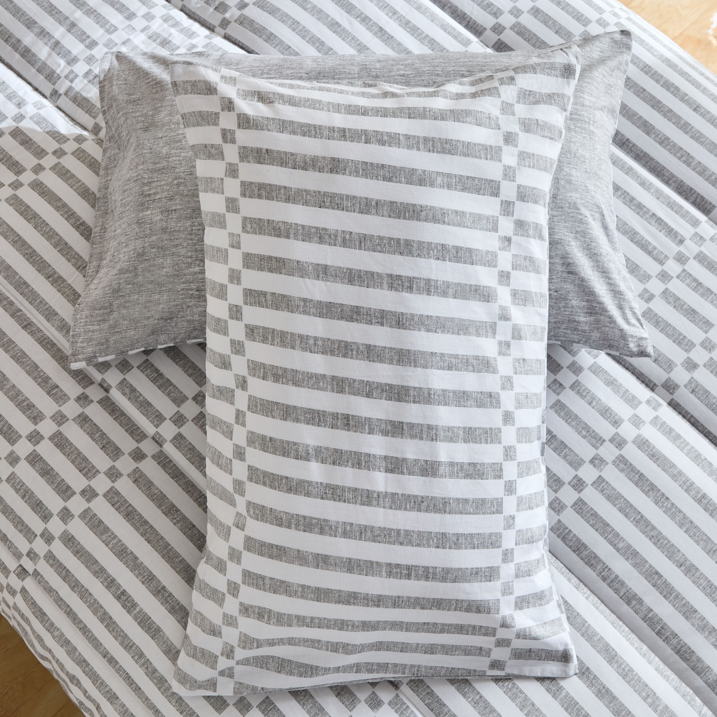 Madison Soweto 3-Piece Printed Cotton Twin Comforter Set - 160x220 cm-hbxhomeware-hbxbedroom-image-6