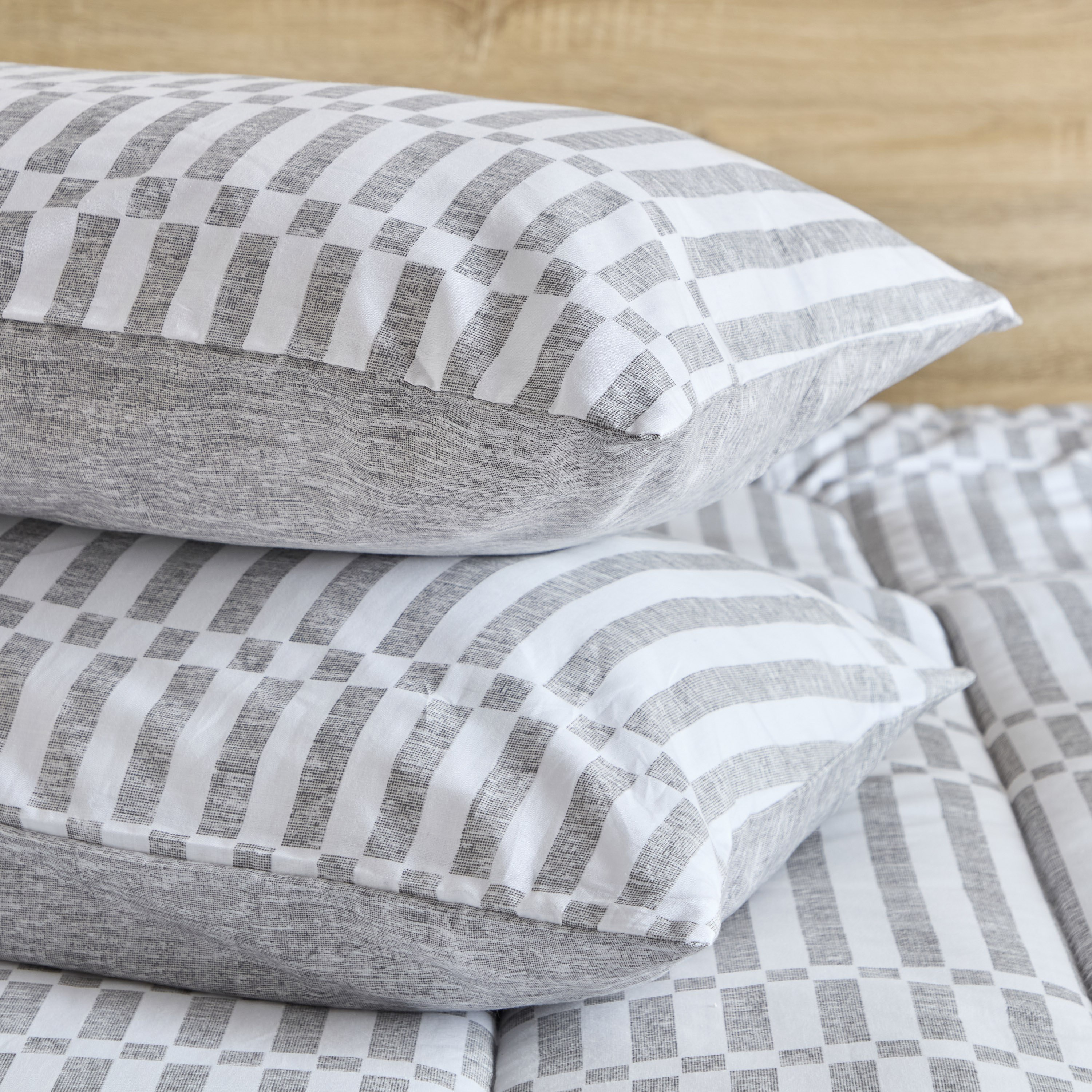 Madison Soweto 3-Piece Printed Cotton Twin Comforter Set - 160x220 cm-hbxhomeware-hbxbedroom-image-7