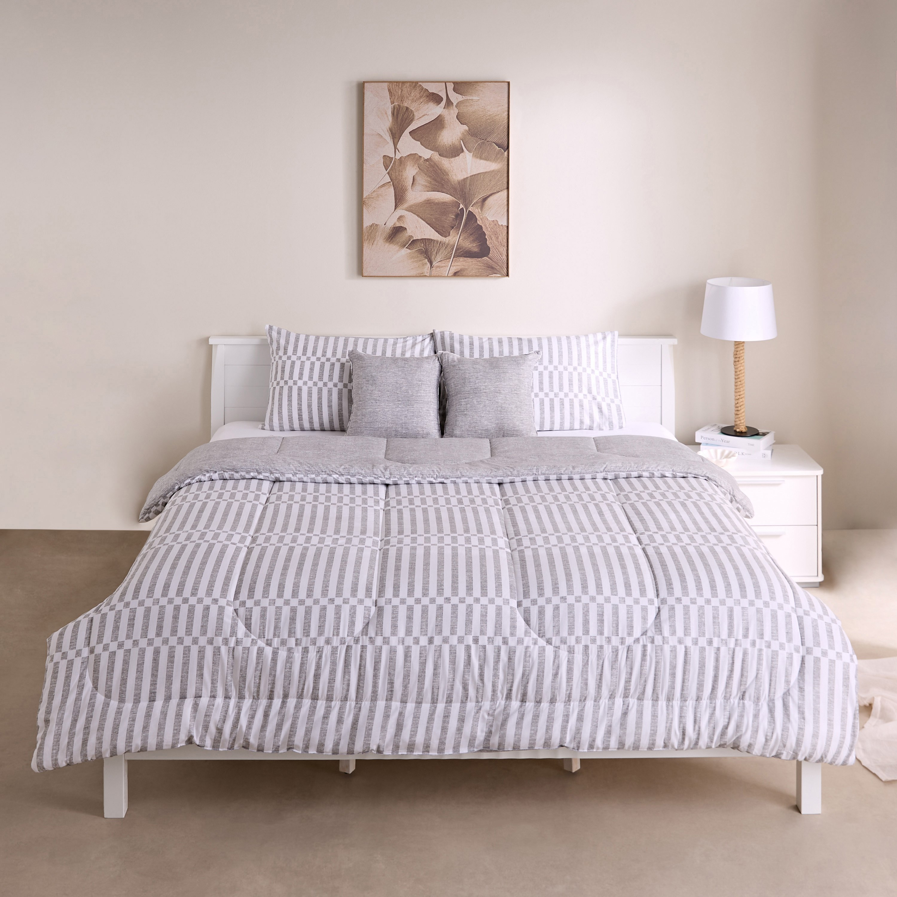 طقم لحاف كينج قطن بطبعات 5 قطع سويتو من ماديسون - 220x240 سم-hbxhomeware-hbxbedroom-image-3