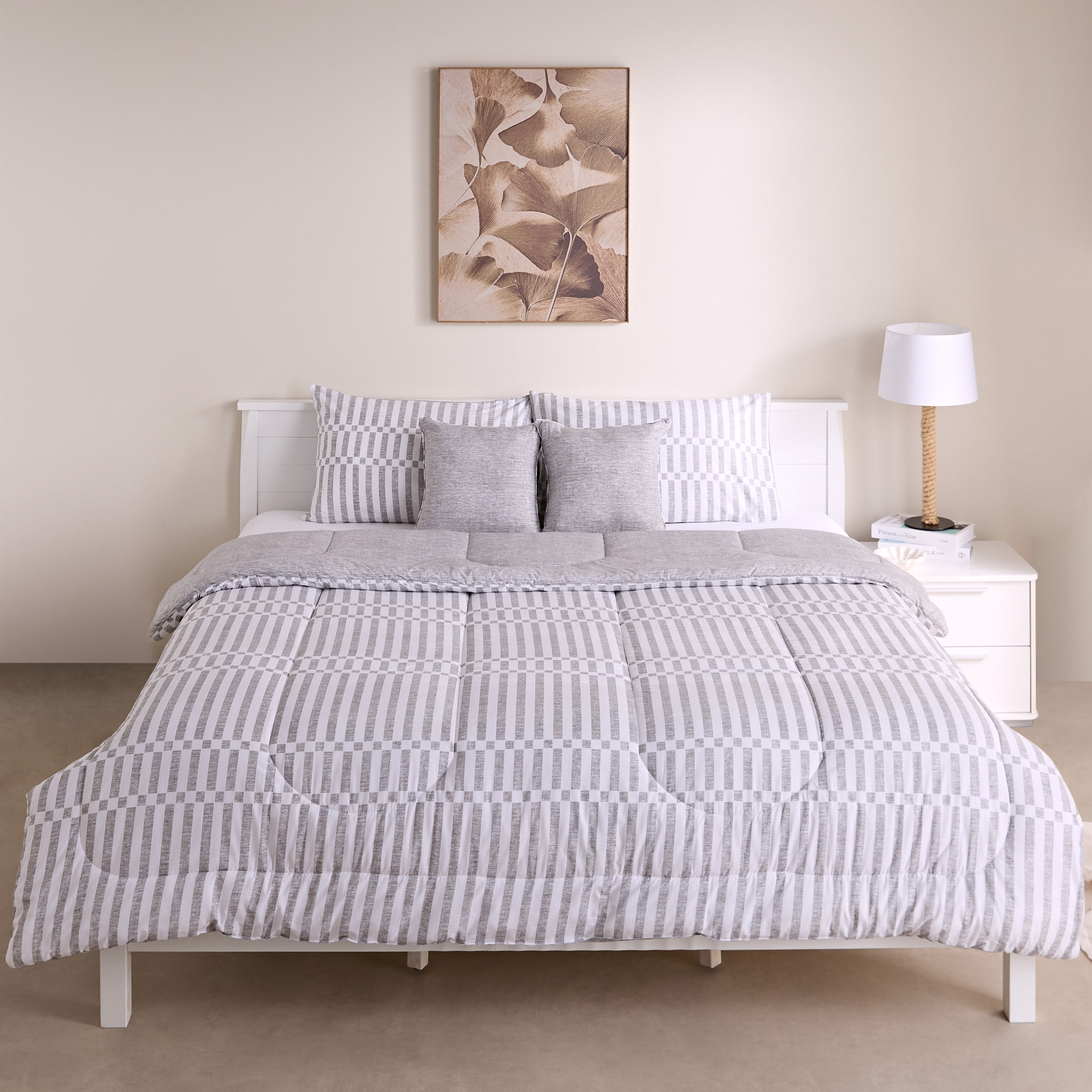 طقم لحاف سوبر كينج قطن 5 قطع بِطبعات من ماديسون سويتو - 240x240 سم-hbxhomeware-hbxbedroom-image-3