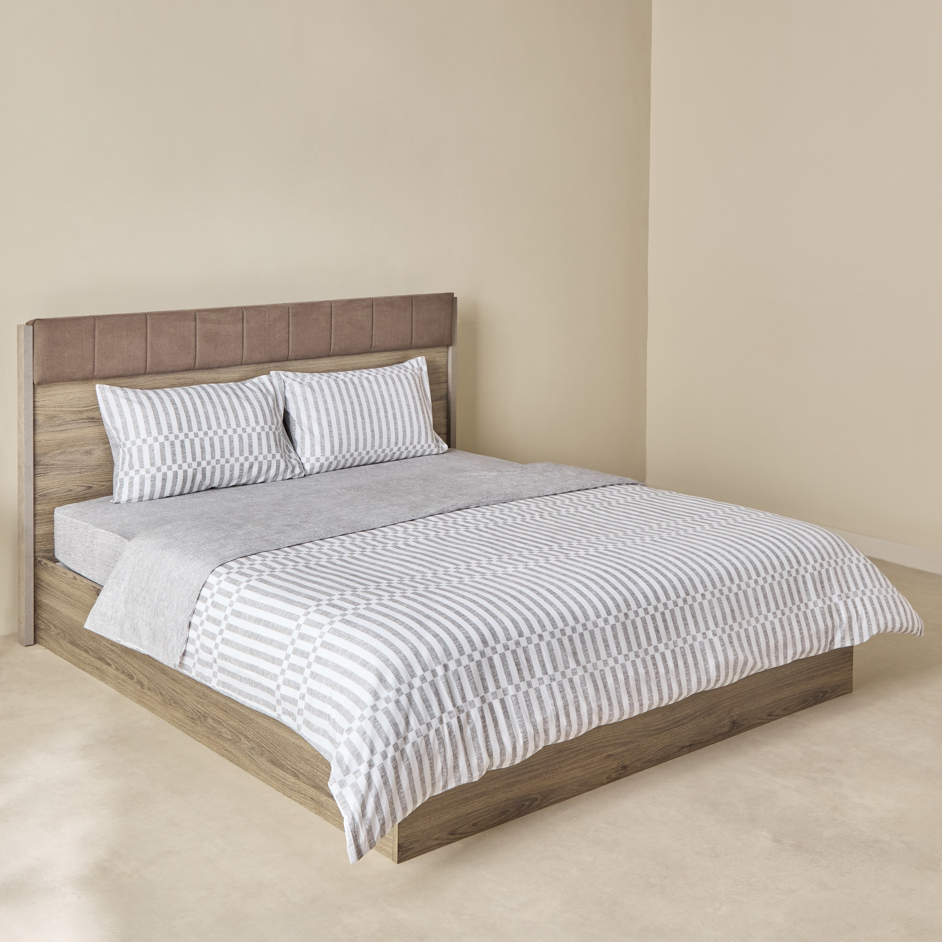 طقم غطاء لحاف كينج قطن بطبعات 3 قطع سويتو من ماديسون - 220x220 سم-hbxhomeware-hbxbedroom-image-2