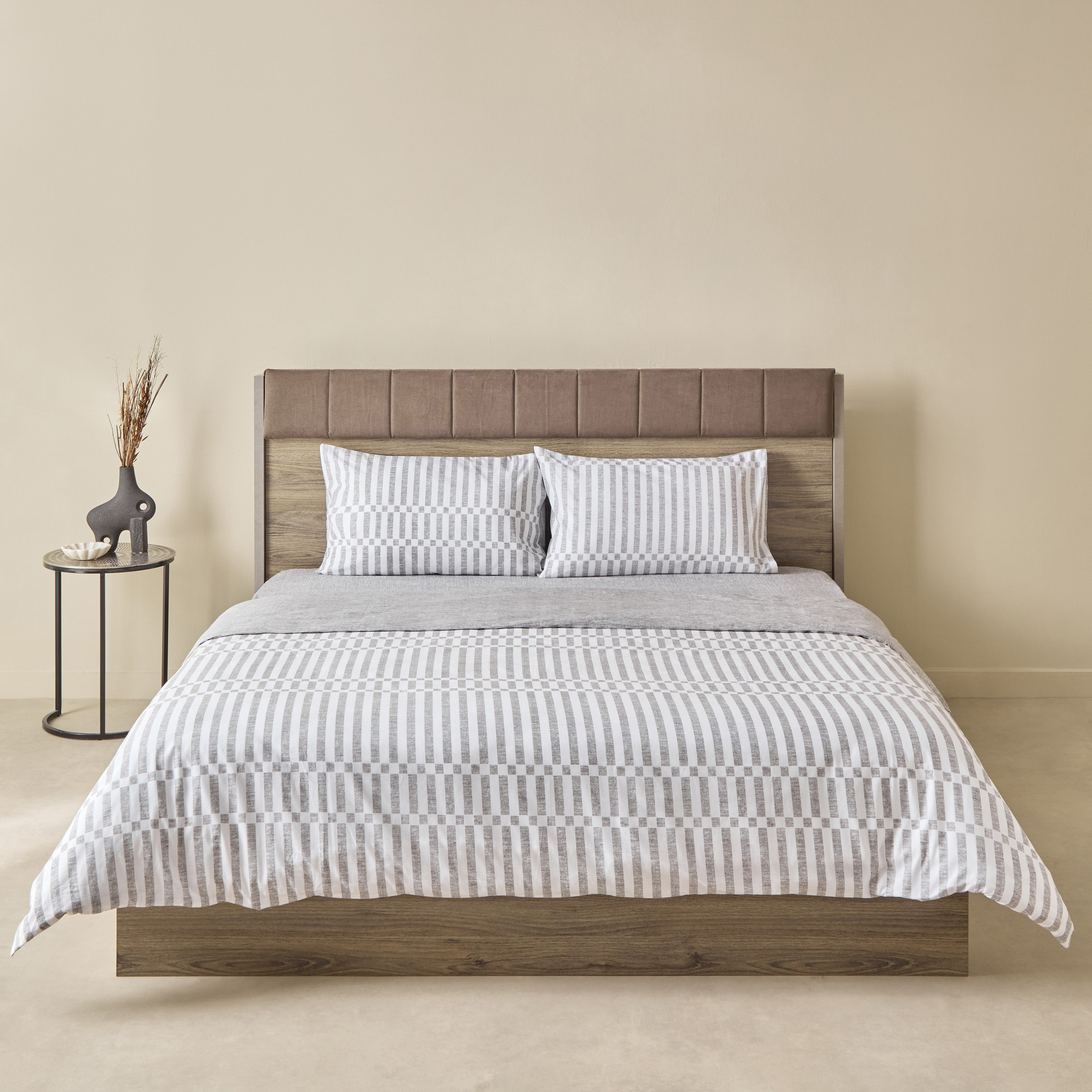 طقم غطاء لحاف كينج قطن بطبعات 3 قطع سويتو من ماديسون - 220x220 سم-hbxhomeware-hbxbedroom-image-3