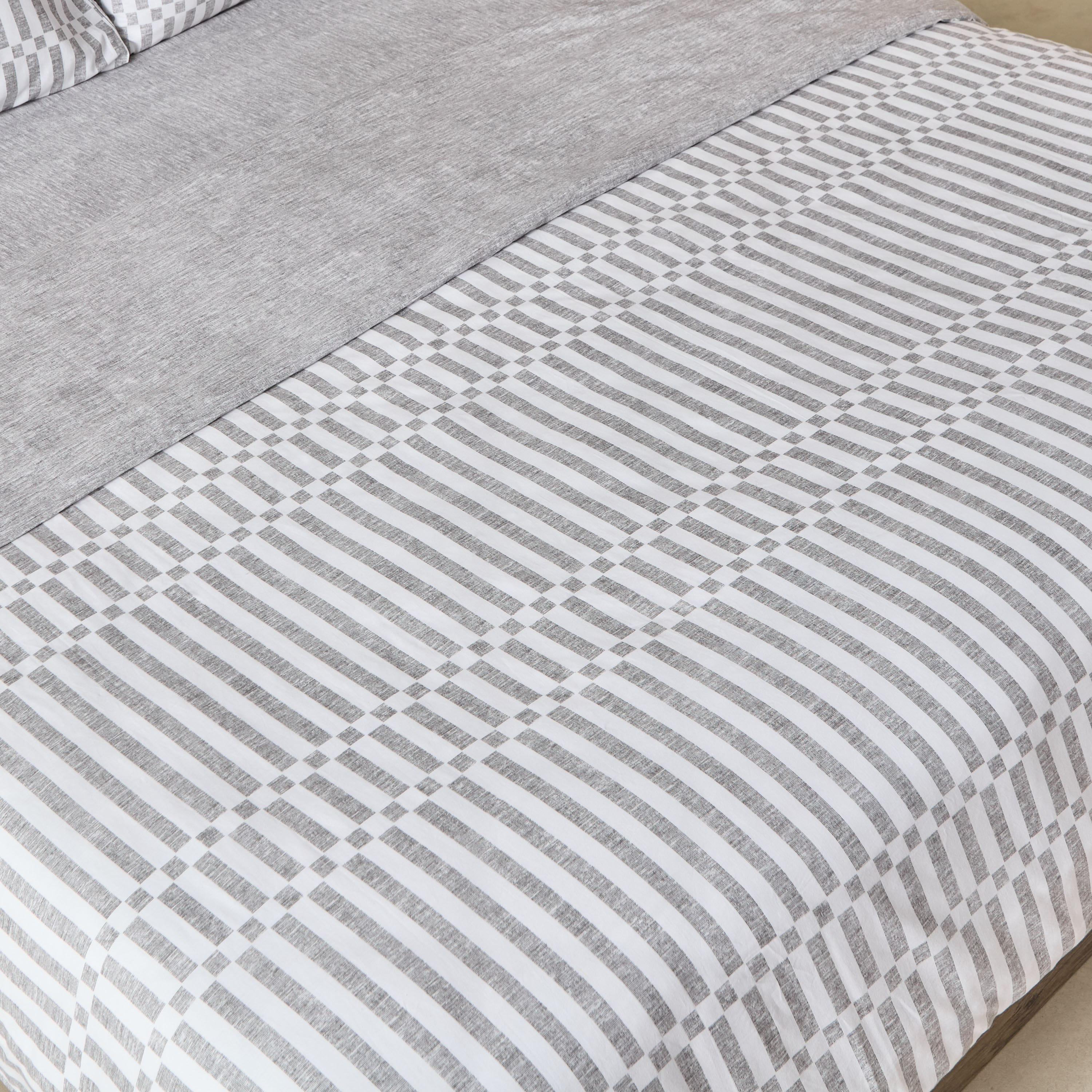 طقم غطاء لحاف كينج قطن بطبعات 3 قطع سويتو من ماديسون - 220x220 سم-hbxhomeware-hbxbedroom-image-4