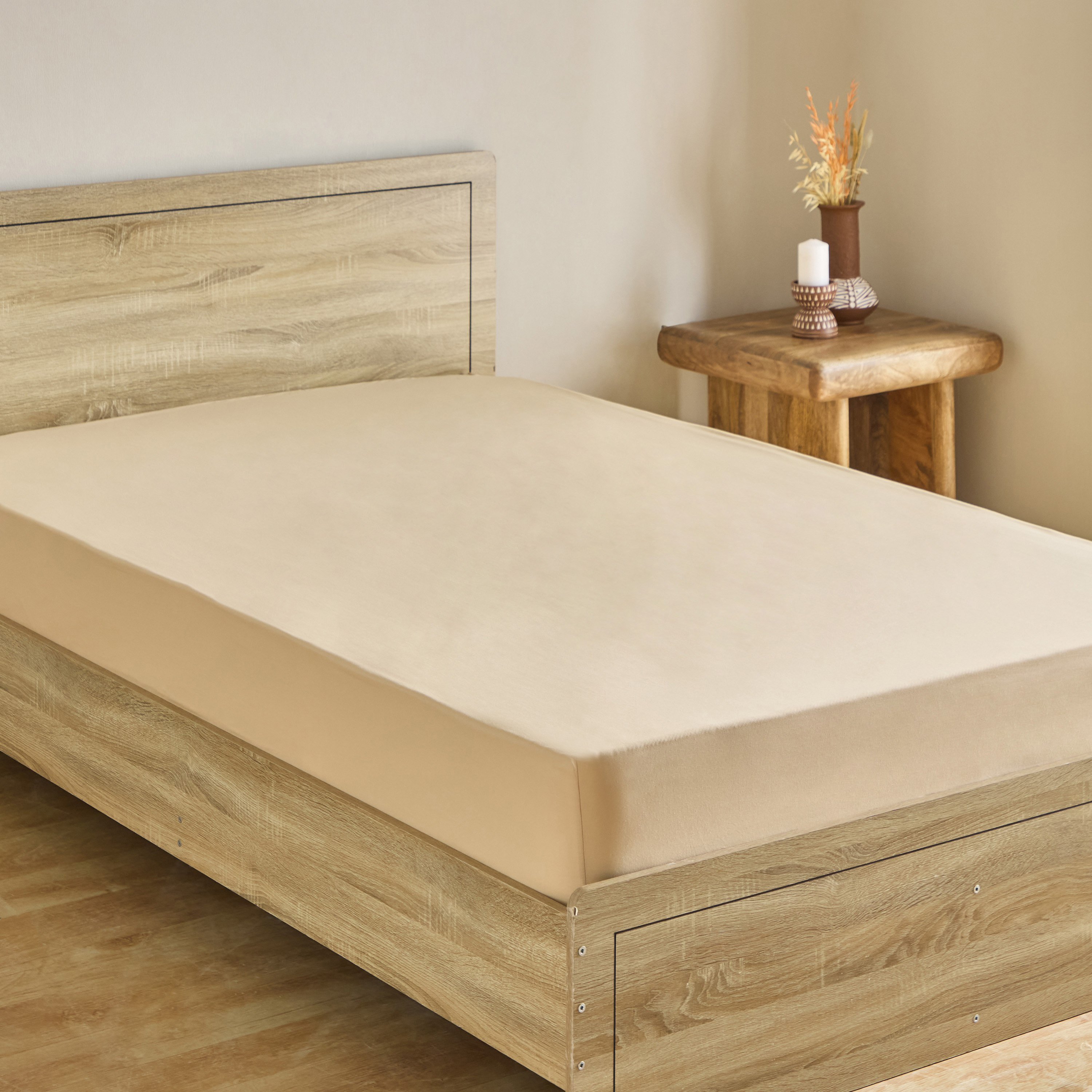 شرشف مطاطي توين قطن بهيسو من ماديسون - 120x200+25 سم-hbxhomeware-hbxbedroom-image-2
