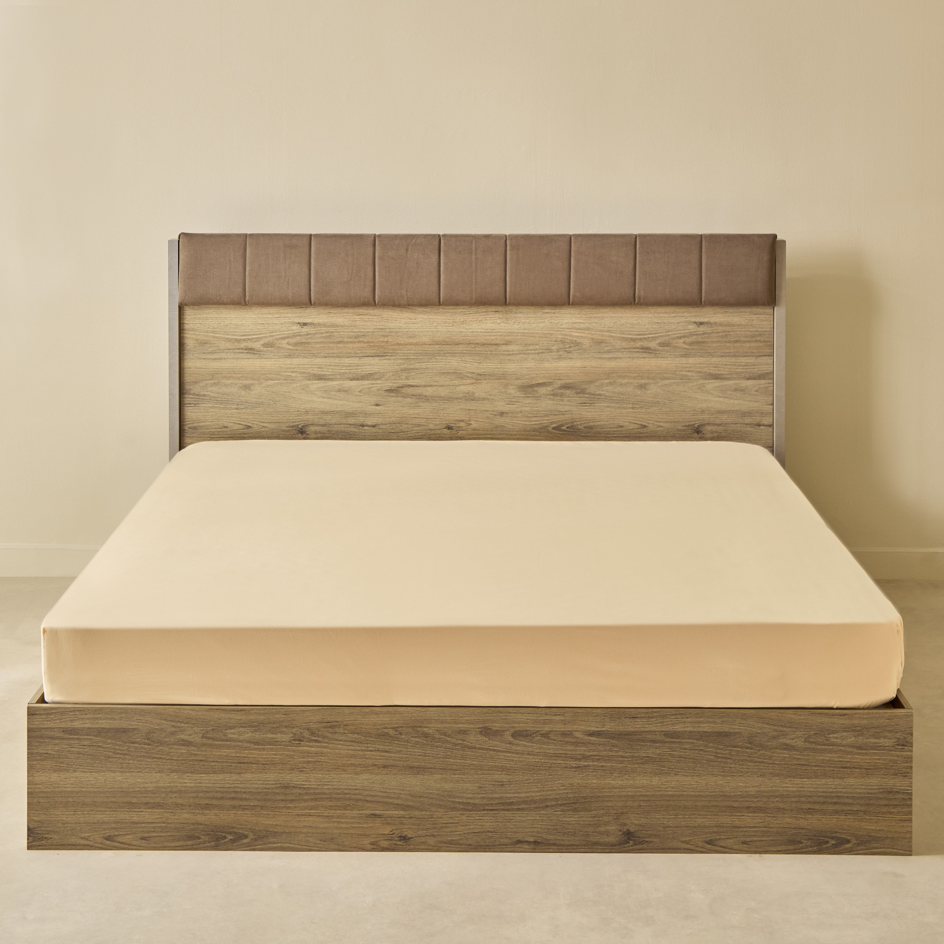 شرشف مطاطي كوين قطن بهيسو من ماديسون - 150x200+25 سم-hbxhomeware-hbxbedroom-image-3