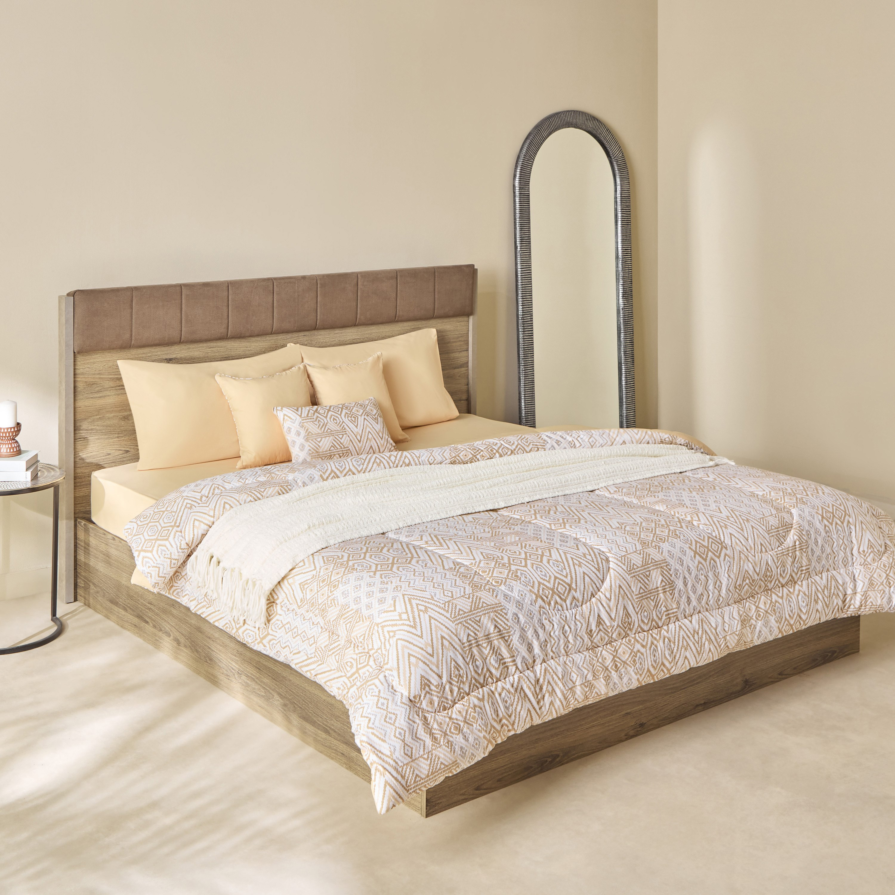 شرشف مطّاطي قطن سوبر كينج بهيسو من ماديسون - 200x200+25 سم-hbxhomeware-hbxbedroom-image-8