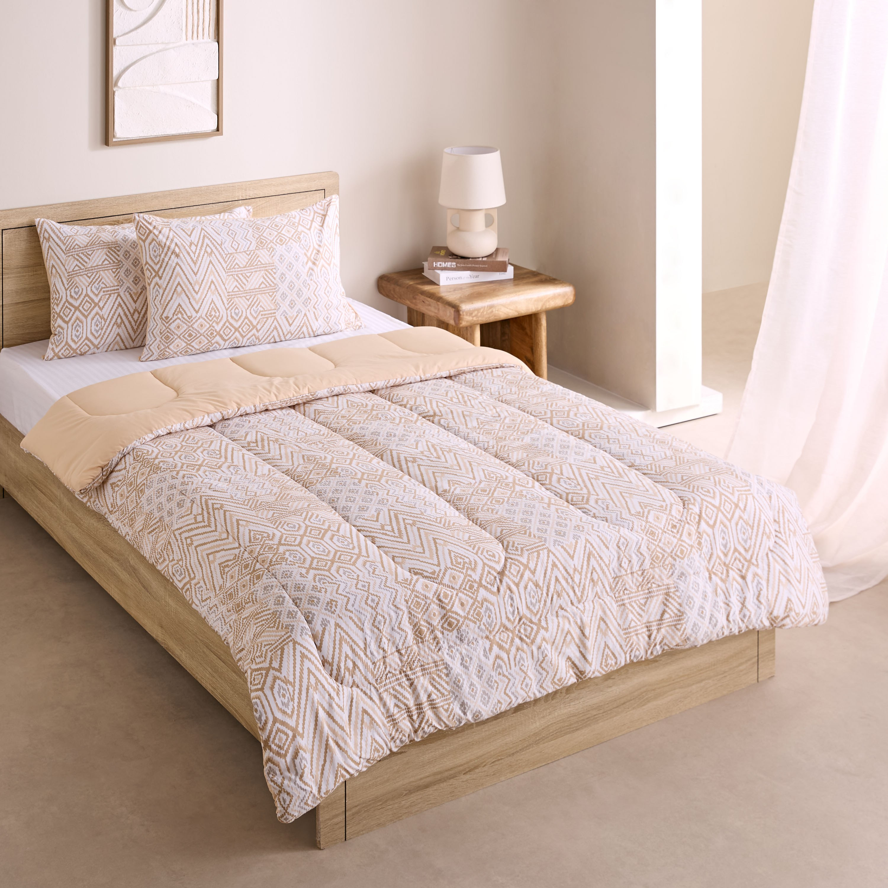 طقم لحاف توين قطن 3 قطع بِطبعات من ماديسون بهيسو - 160x220 سم-hbxhomeware-hbxbedroom-image-2