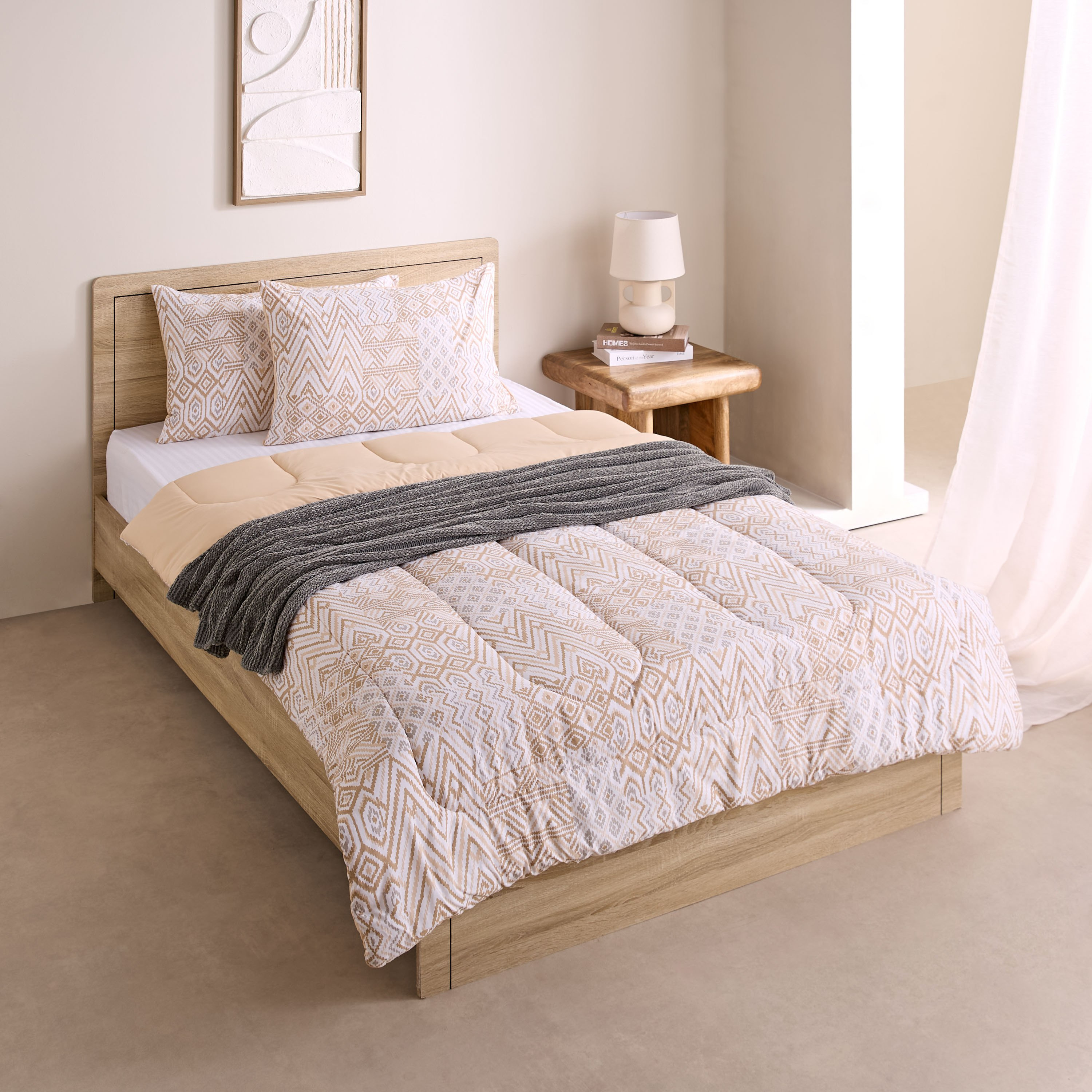 طقم لحاف توين قطن 3 قطع بِطبعات من ماديسون بهيسو - 160x220 سم-hbxhomeware-hbxbedroom-image-8