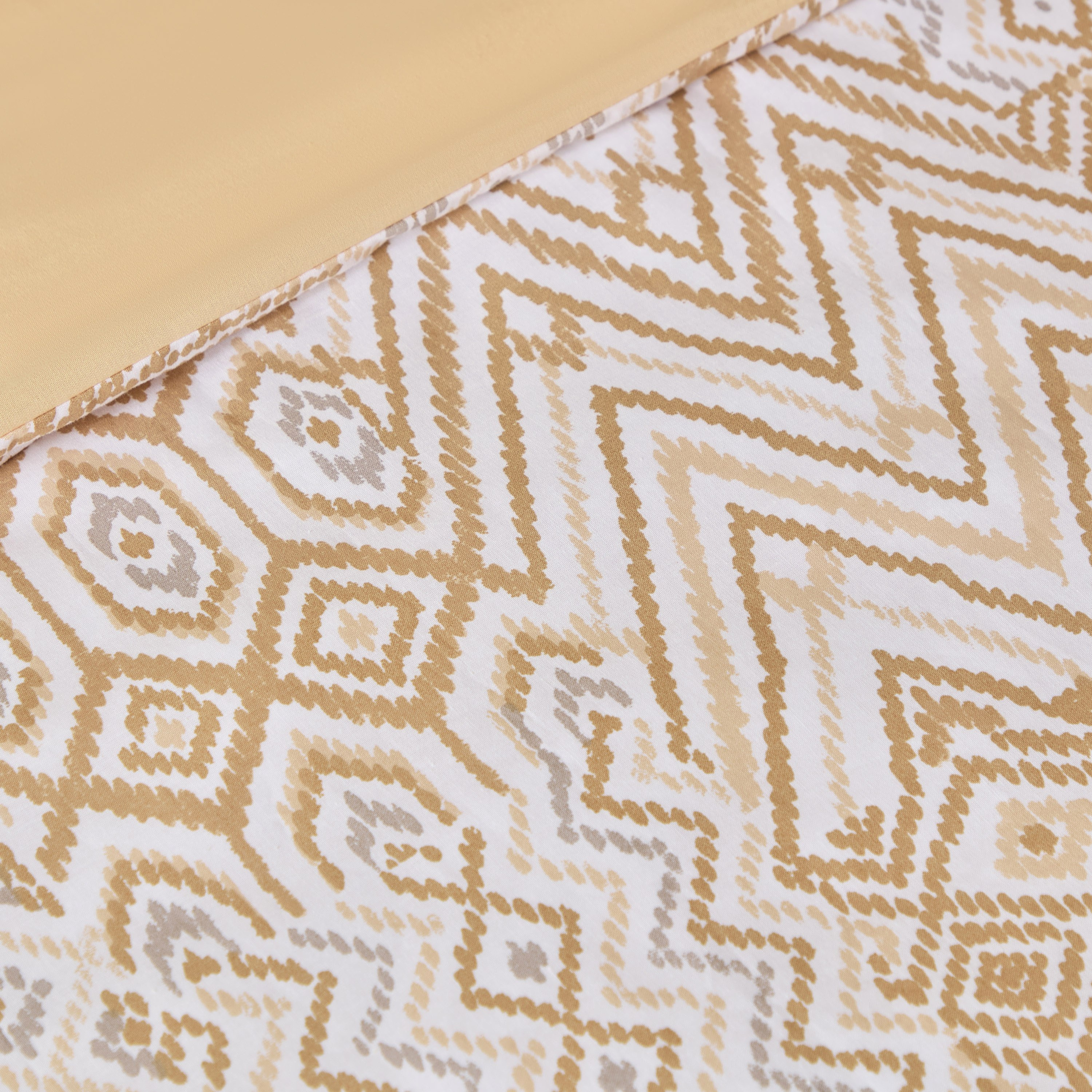 Madison Bhiso Printed 3-Piece Cotton King Duvet Quilt Cover Set - 220x220 cm-hbxhomeware-hbxbedroom-image-5