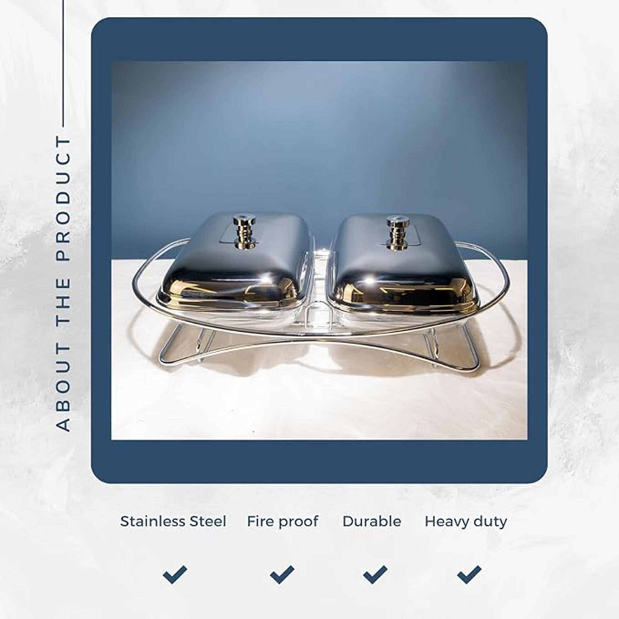 طقم سخان الطعام ستيل 2 قطعة من فيست - 1.5 لتر-hbxdecorandfurnishings-tabletop-serveware-image-2