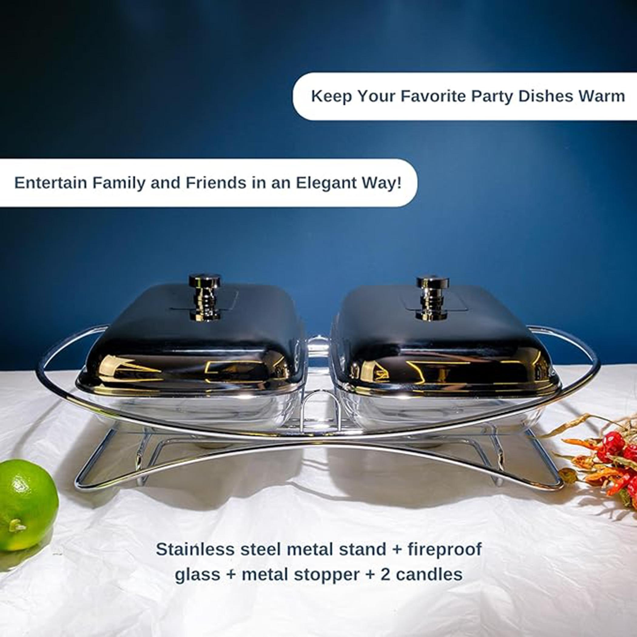 طقم سخان الطعام ستيل 2 قطعة من فيست - 1.5 لتر-hbxdecorandfurnishings-tabletop-serveware-image-3