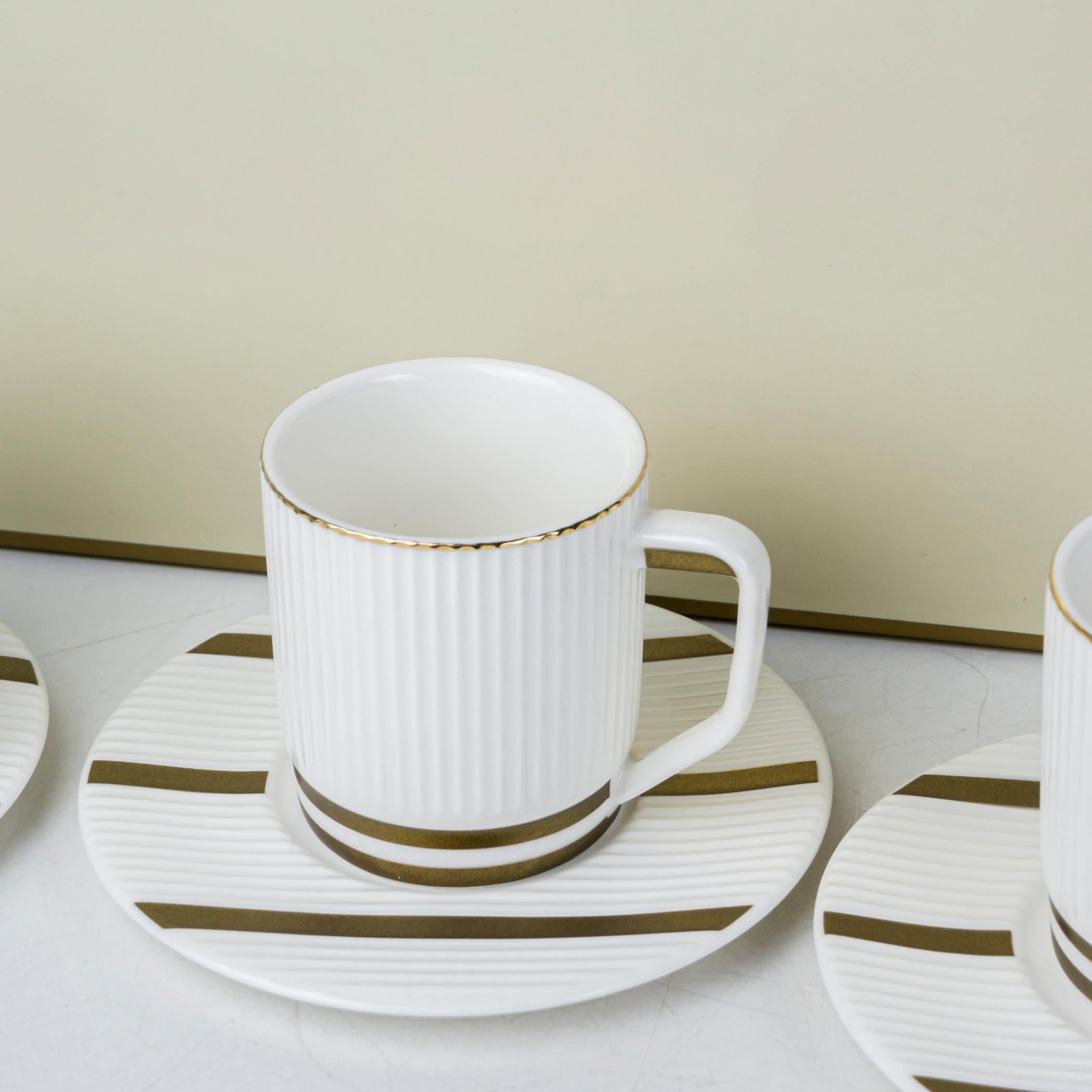 Feast Verde 12-Piece Tea Cup and Saucer Set - 100 ml-hbxhomeware-diningandtabletop-coffeeandteasets-image-4