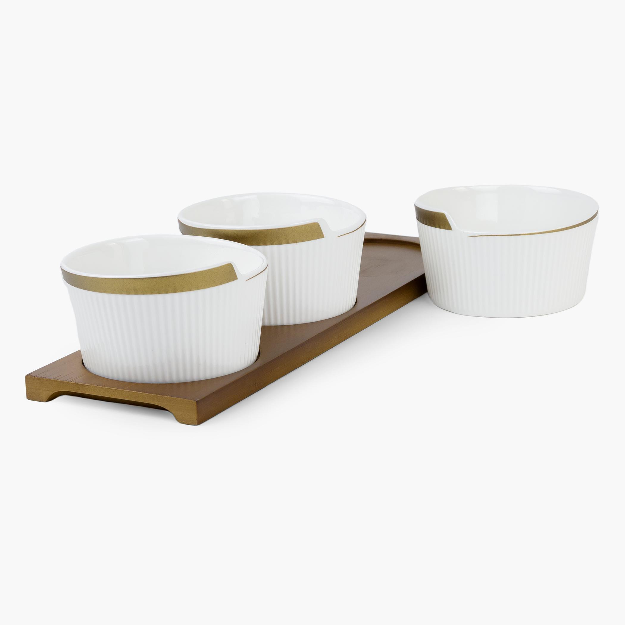 طقم أوعية تقديم 3 قطع مع صينية من الخيزران فيردي من فيست-hbxdecorandfurnishings-tabletop-serveware-image-2