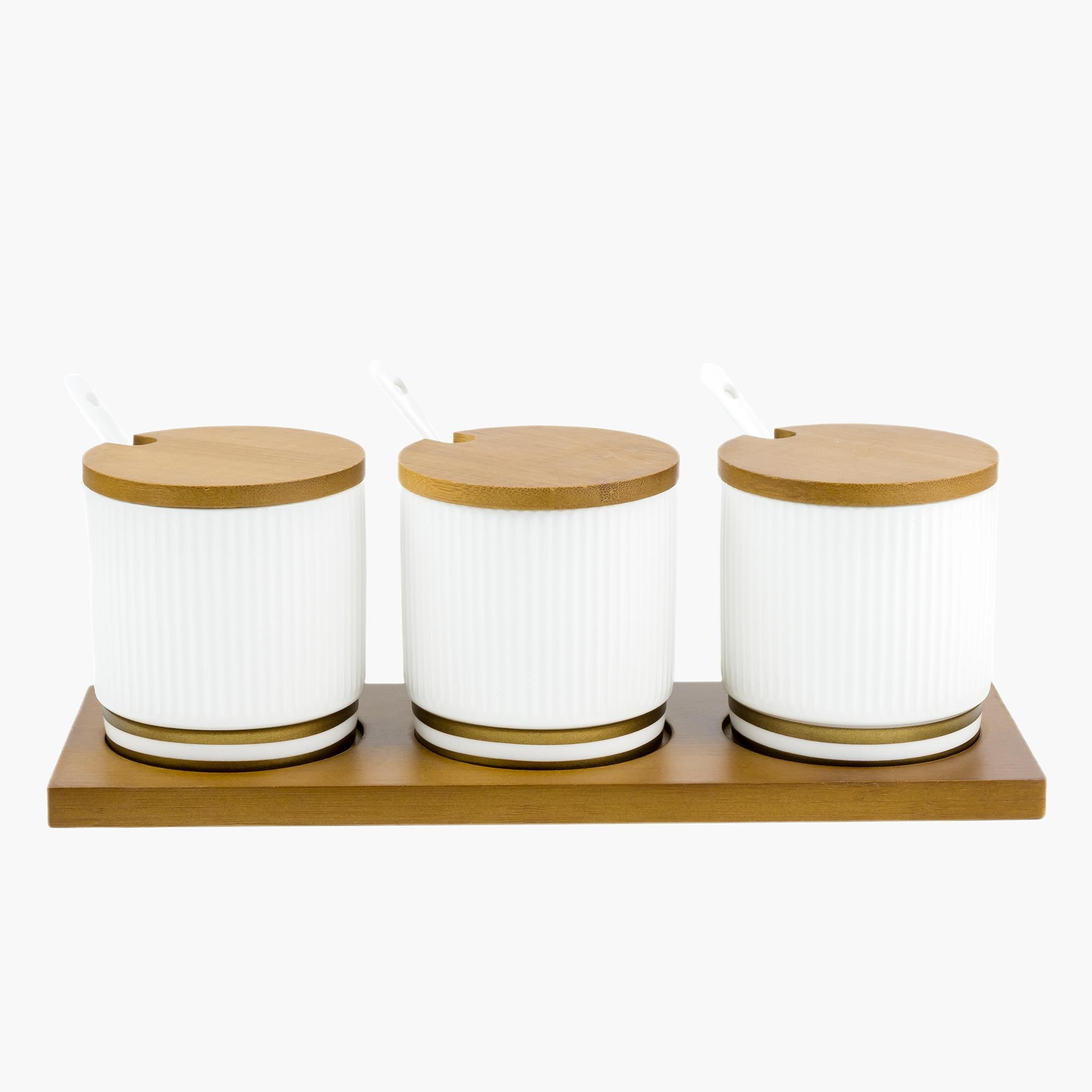 طقم توابل 3 أقسام مع صينية خيزران فيردي من فيست-hbxdecorandfurnishings-tabletop-serveware-image-1