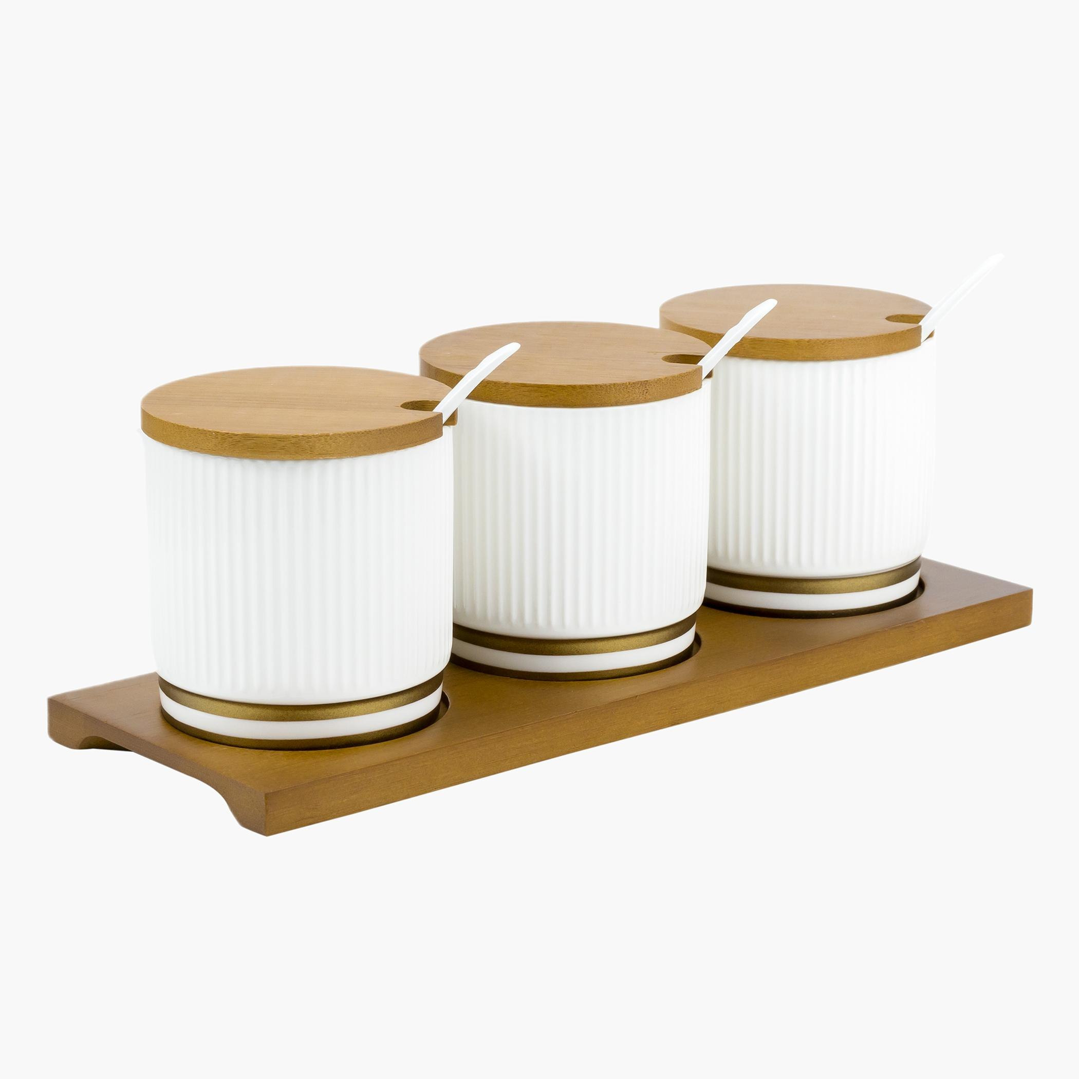 طقم توابل 3 أقسام مع صينية خيزران فيردي من فيست-hbxdecorandfurnishings-tabletop-serveware-image-2