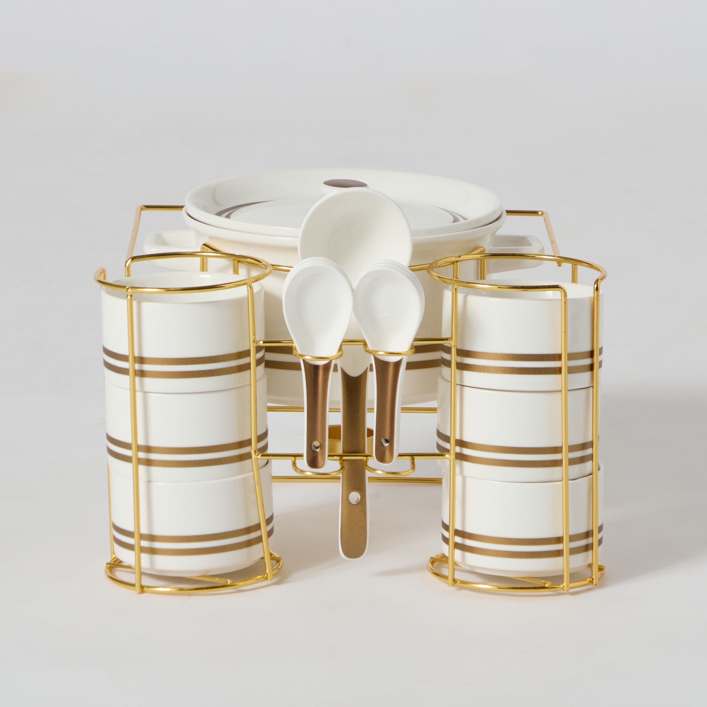طقم شوربة 15 قطعة مع حامل من فيست فيردي-hbxhomeware-hbxkitchen-image-6