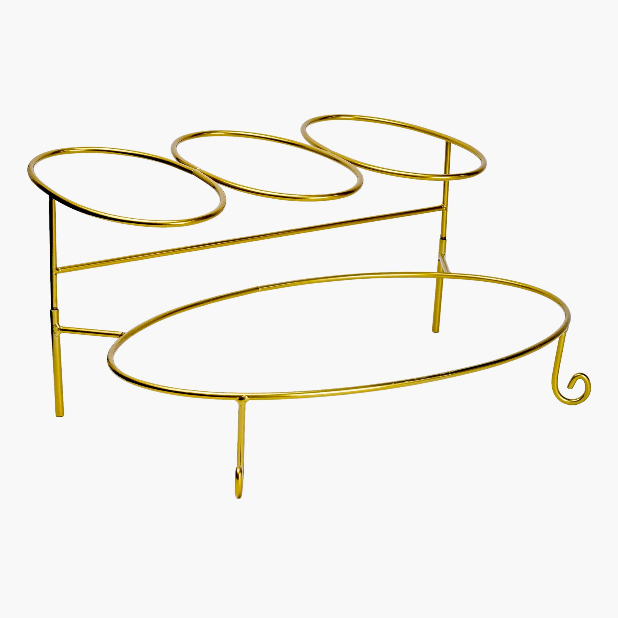 طقم تقديم بيضاوي طابقين من  فيست-hbxdecorandfurnishings-tabletop-serveware-image-5