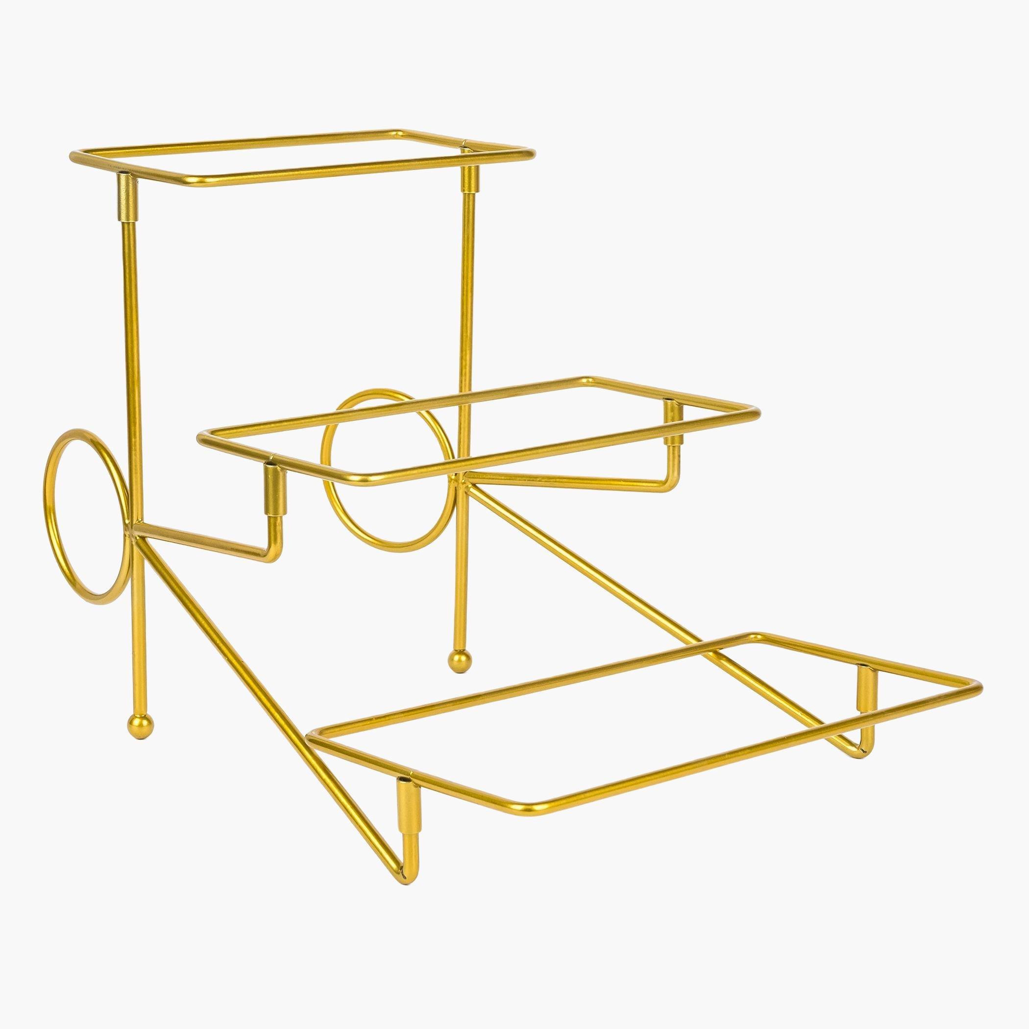 صحن 3 طوابق مع حامل - فيست-hbxdecorandfurnishings-tabletop-serveware-image-5