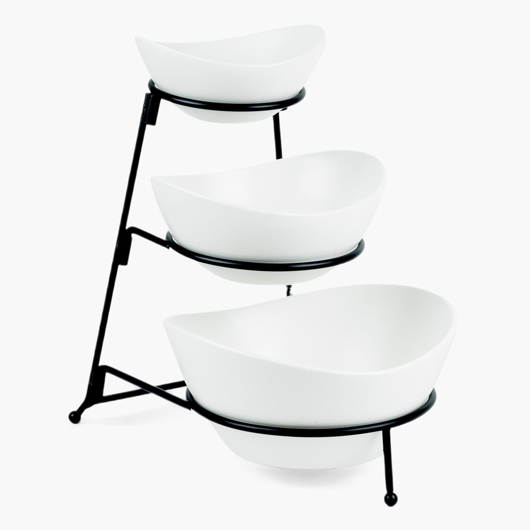 مجموعة أوعية تقديم 3 طبقات من فيست-hbxdecorandfurnishings-tabletop-serveware-image-1