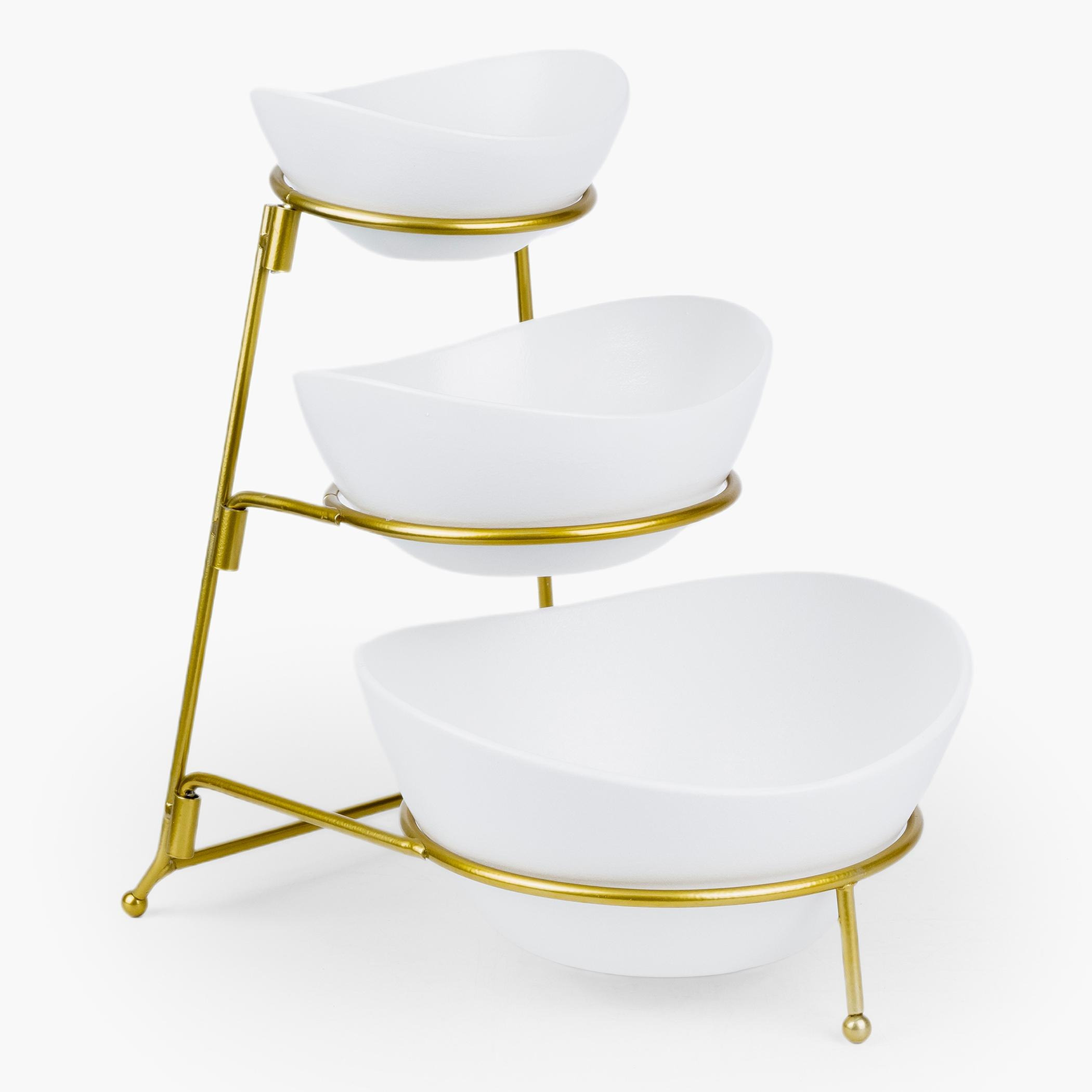 مجموعة أوعية تقديم 3 طبقات من فيست-hbxdecorandfurnishings-tabletop-serveware-image-1
