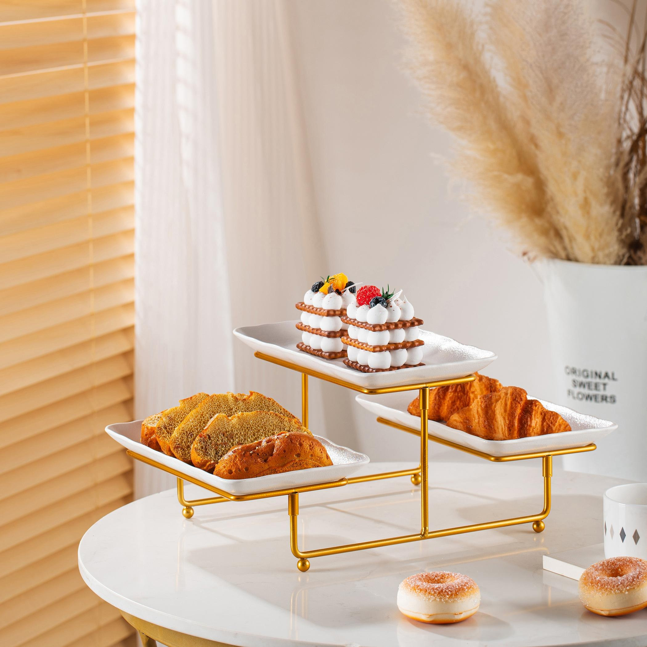 Feast 2-Tier Rectangular Serving Set-hbxdecorandfurnishings-tabletop-serveware-image-1