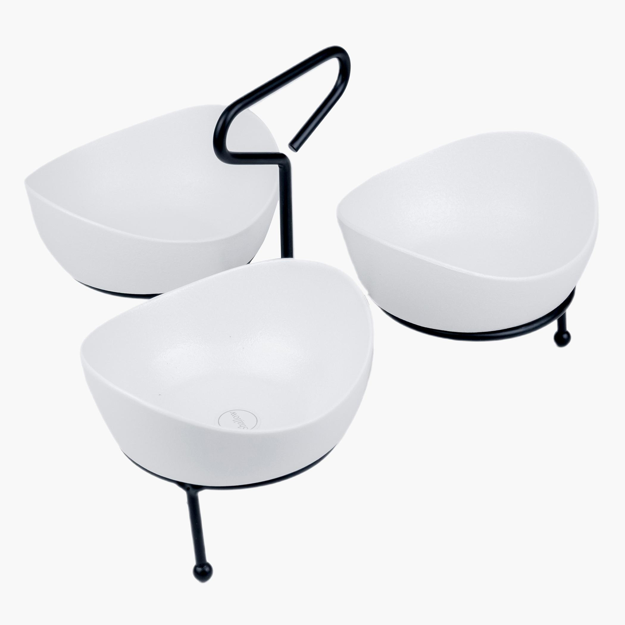طقم أوعية تقديم 3 قطع - فيست-hbxdecorandfurnishings-tabletop-serveware-image-3