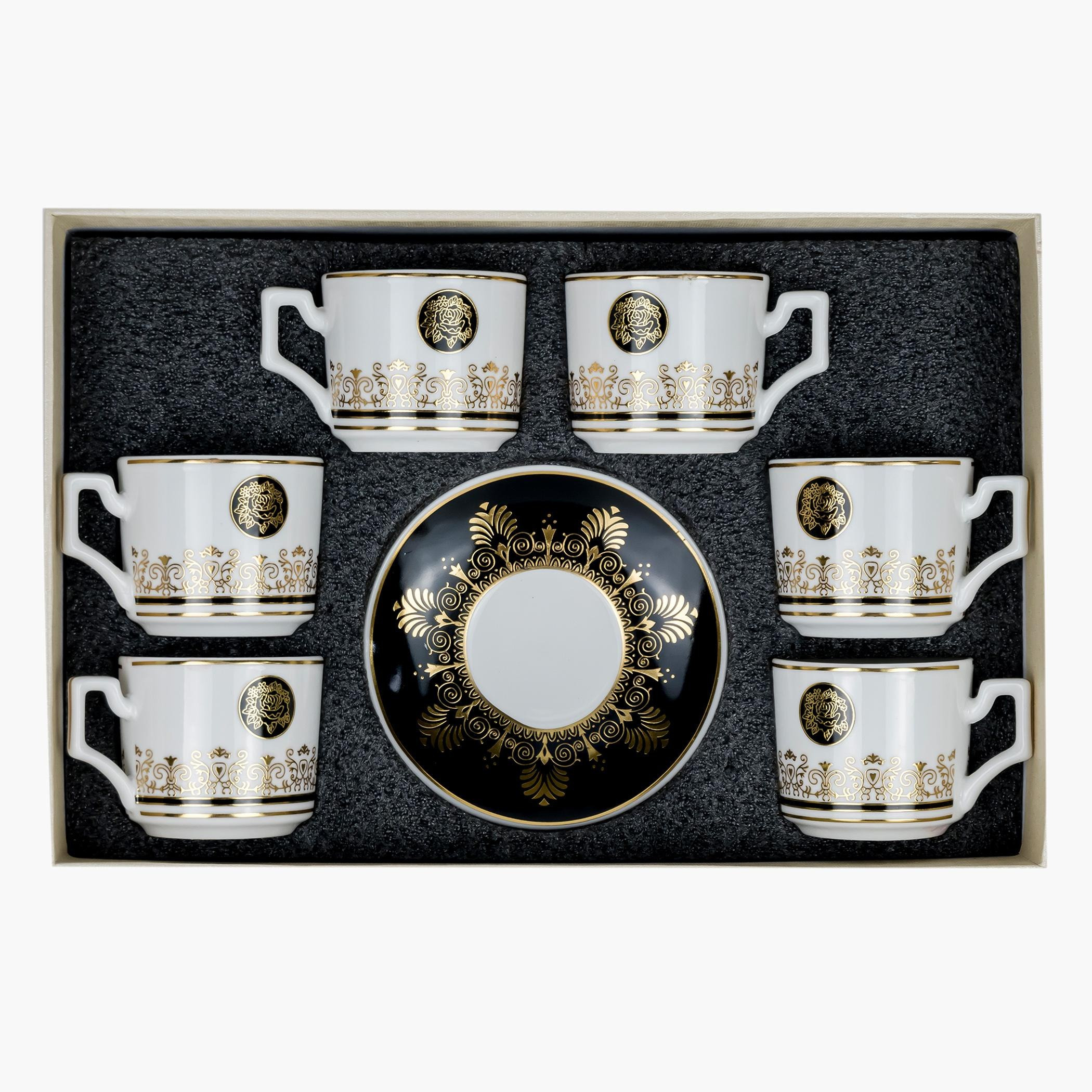 طقم فناجين قهوة 12 قطعة - فيست - 90 مل-hbxhomeware-diningandtabletop-coffeeandteasets-image-1