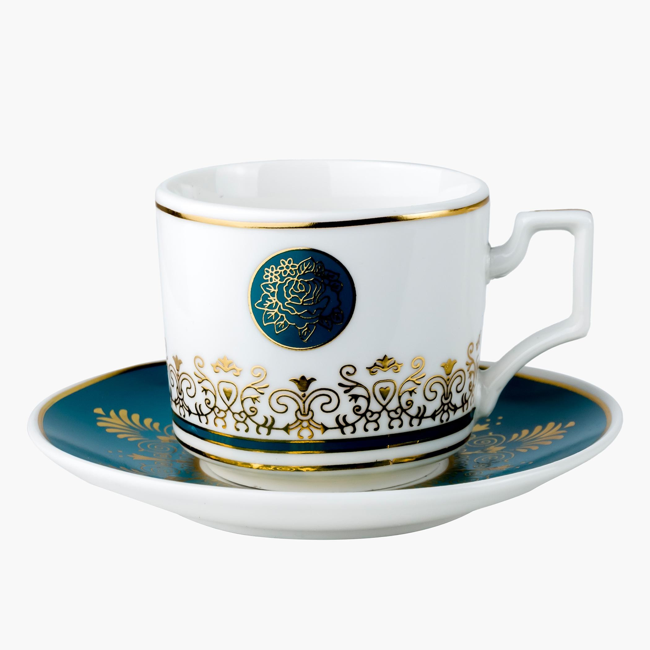 طقم أكواب شاي 12 قطعة من فيست - 180 مل-hbxhomeware-diningandtabletop-coffeeandteasets-image-2