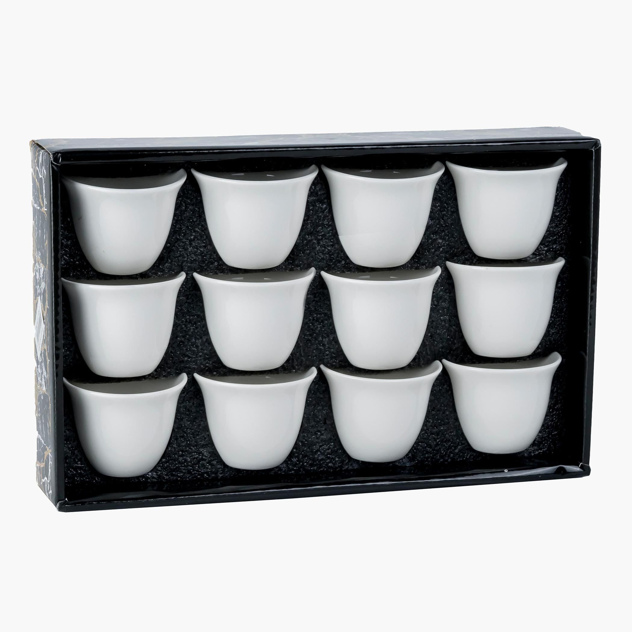 طقم أكواب شاي 12 قطعة - فيست - 80 مل-hbxhomeware-diningandtabletop-coffeeandteasets-image-2