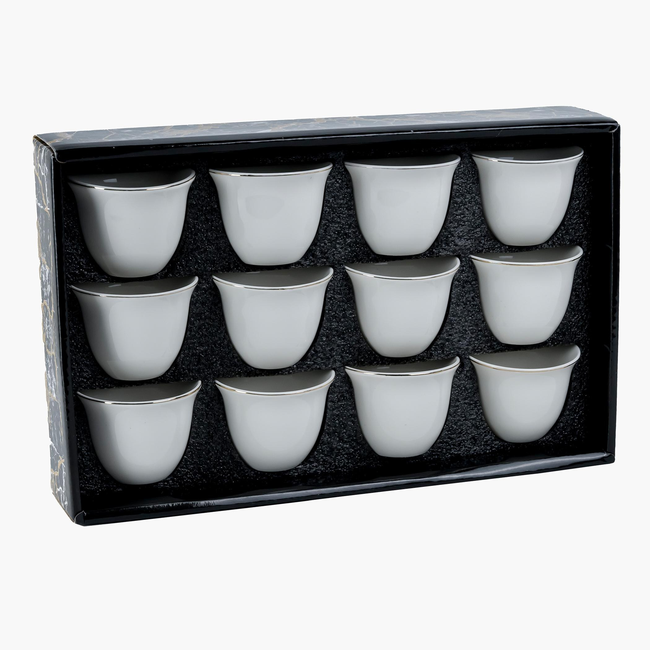Feast 12-Piece Tea Cup Set - 80 ml-hbxhomeware-diningandtabletop-coffeeandteasets-image-2